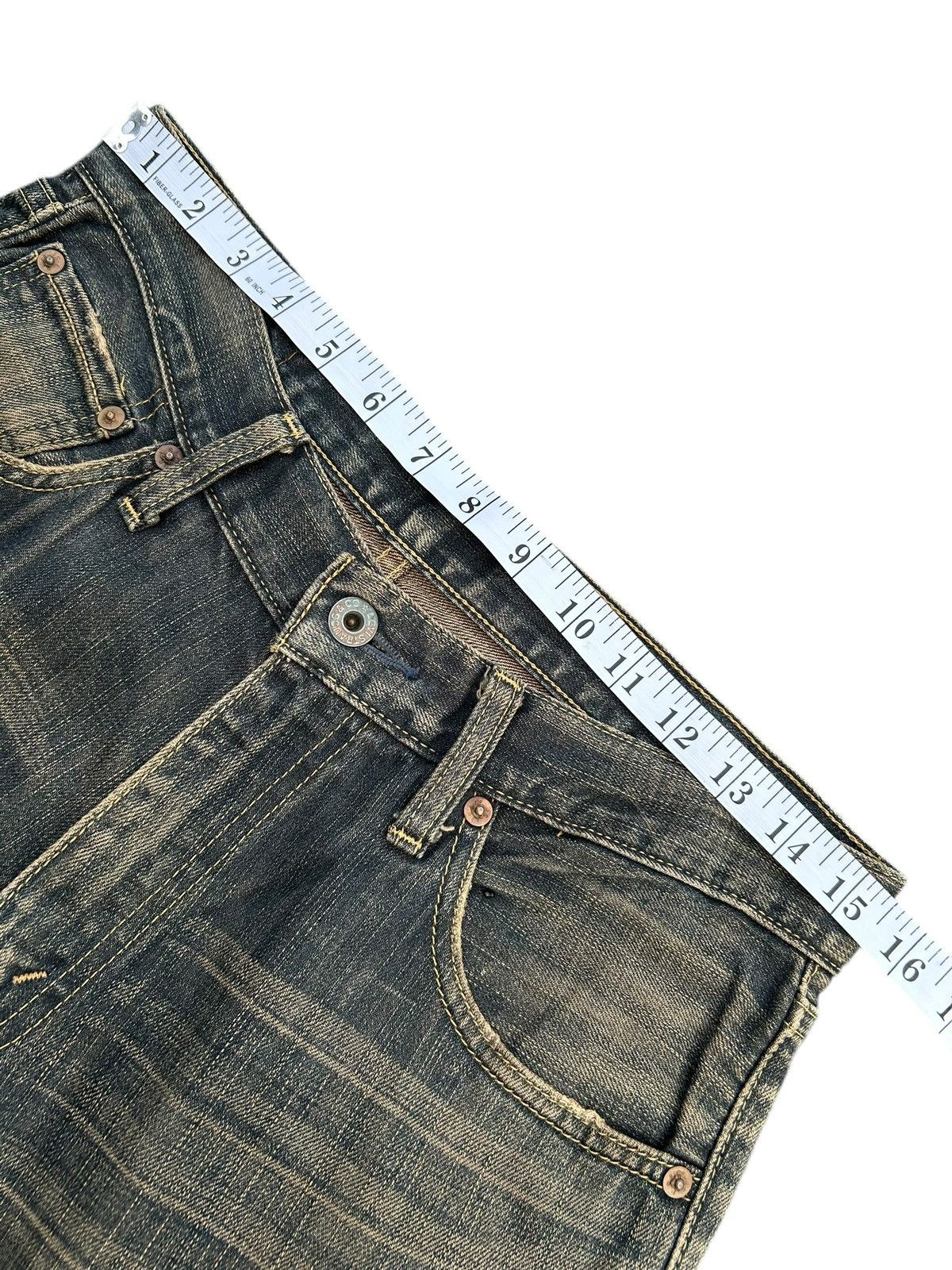 Kapital Vintage Levis Rusty Mudwash Distressed Denim Jeans Size US 31 - 15 Thumbnail