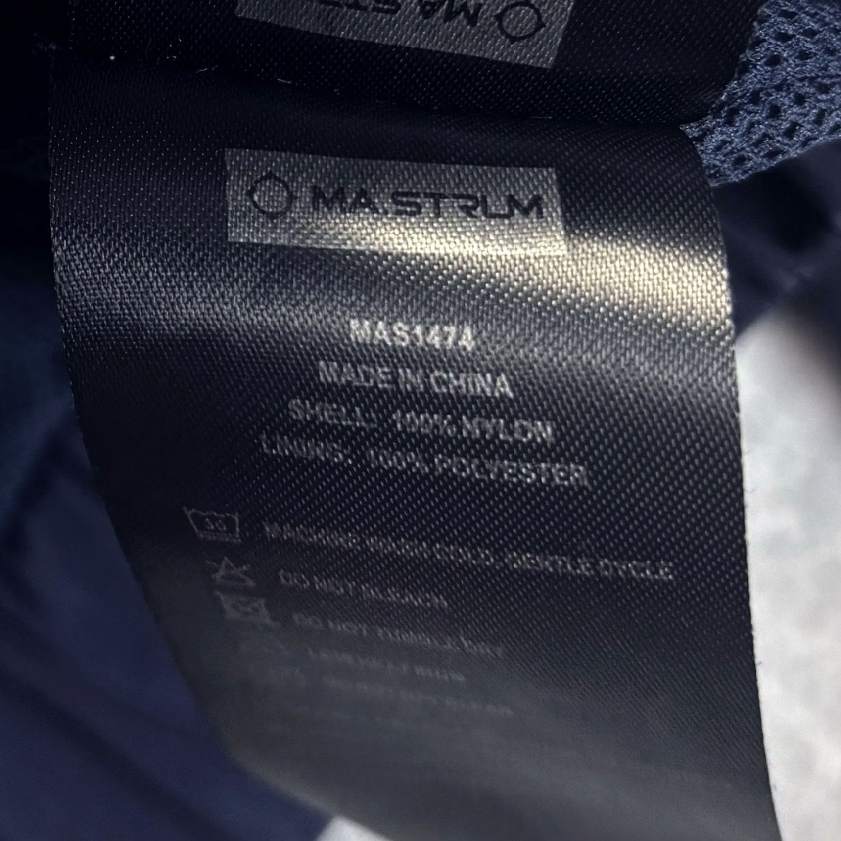 MA.STRUM Ma.Strum NT Training Crew shell pullover S Navy Nylon Mens Pullover Windbreaker Regular Fit, Ma.Strum Training Crew, Nylon, Navy, Mens Size US S / EU 44-46 / 1 - 8 Thumbnail