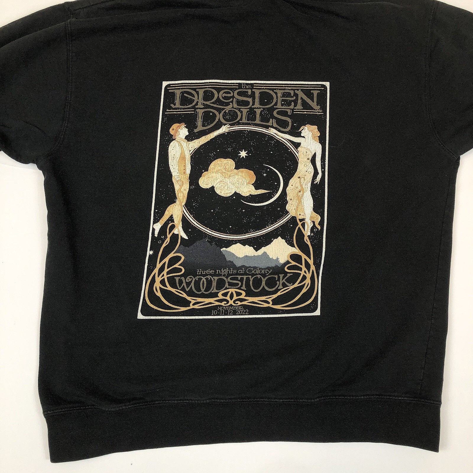Other Dresden Dolls 2022 Three Nights Colony Woodstock Blck Hoodie Size US L / EU 52-54 / 3 - 8 Thumbnail