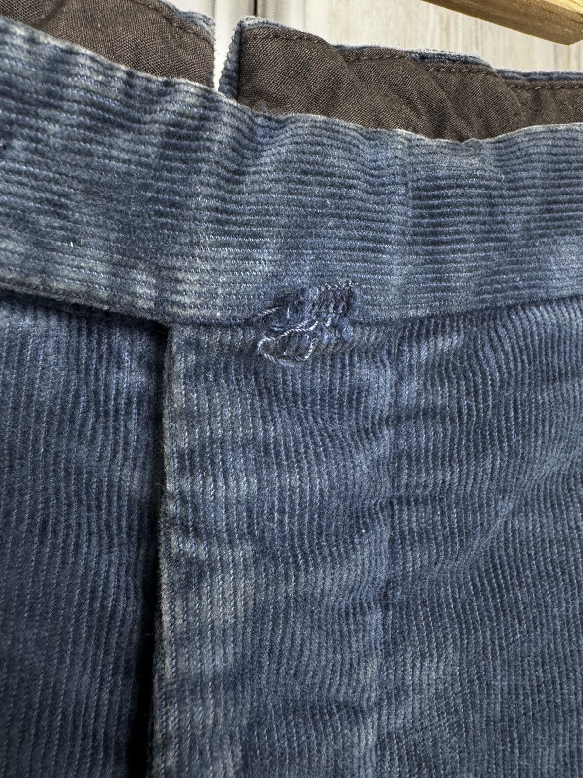 PT Torino PT01 Torino Garment Dyed Stretch blue corduroy casual pants Size US 36 / EU 52 - 10 Thumbnail