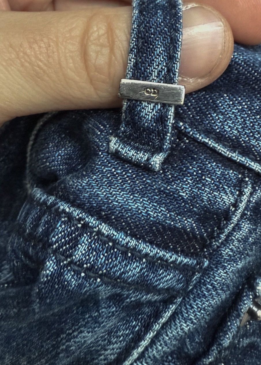 Dior Dior Blue J'Adior Cuff Boyfriend Jeans Size 27" / US 4 / IT 40 - 5 Thumbnail