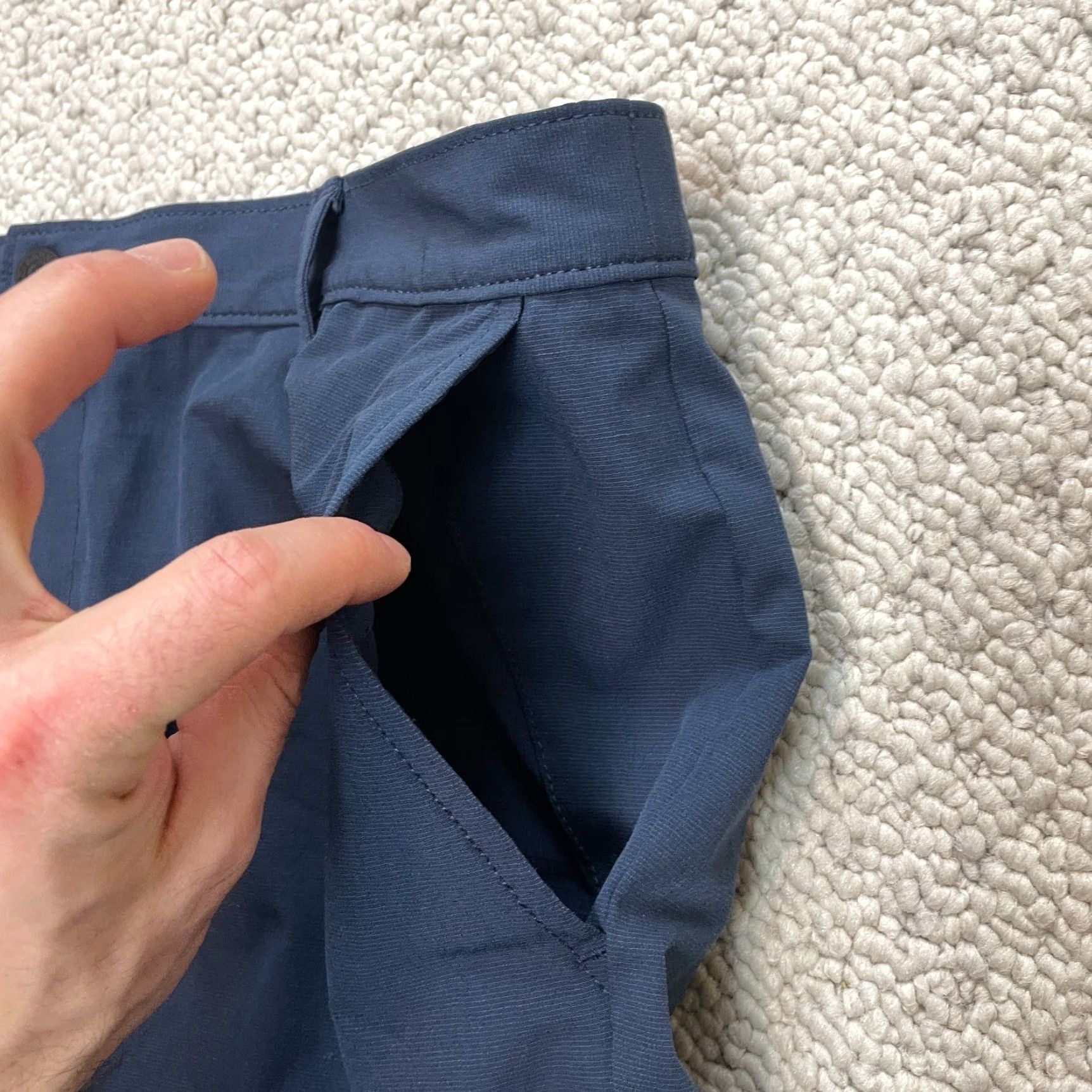 Banana Republic Banana Republic Stretch Chino Shorts Mens 40 Navy Blue Casual Golf Pockets 9" In Size US 40 / EU 56 - 7 Thumbnail