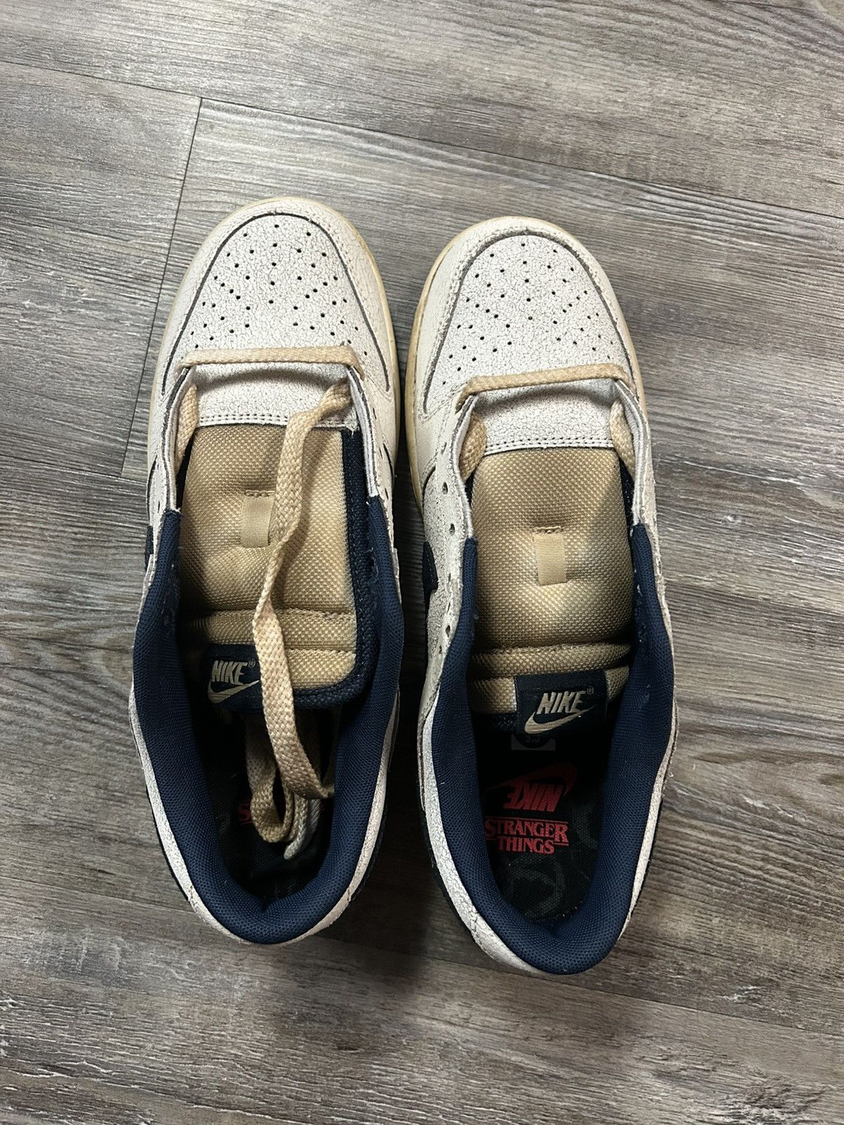Nike Nike x Stranger Things Dunk Low Phantom Size US 9.5 / EU 42-43 - 4 Thumbnail