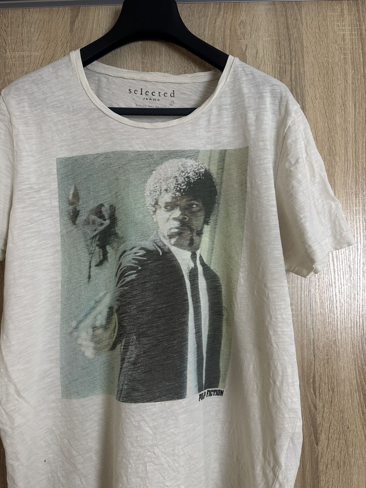 Vintage 🔥 Pulp Fiction Jules Tarantino Movie Promo T Shirt Vintage Size US M / EU 48-50 / 2 - 1 Thumbnail