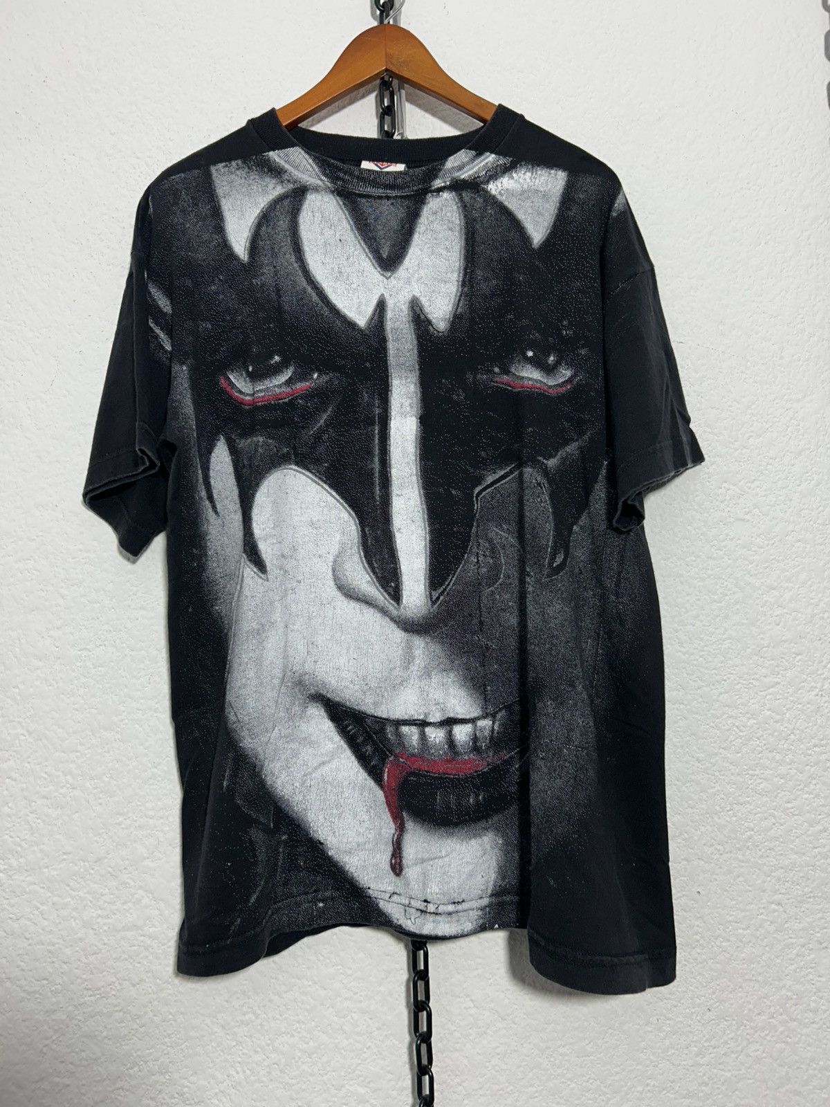 KISS × Mexicana × Vintage 1996 Kiss Gene Simmons Mexican Very Rare Size US XL / EU 56 / 4 - 1 Thumbnail