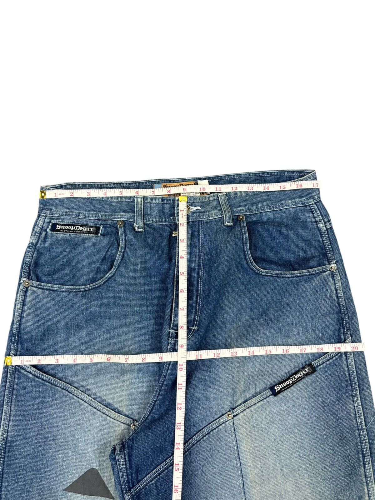 Snoop Dogg Vintage Snoop Dog Loose Baggy Jean Shorts Jorts Size US 36 / EU 52 - 12 Thumbnail
