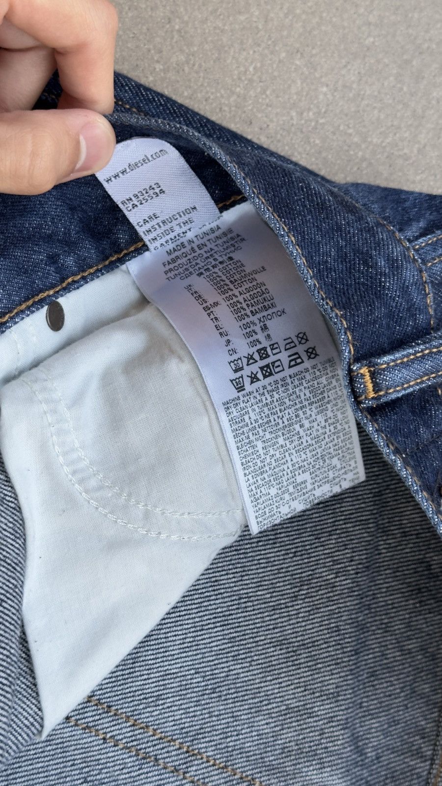 Diesel Diesel D-Macs denim jeans Size US 33 - 5 Thumbnail
