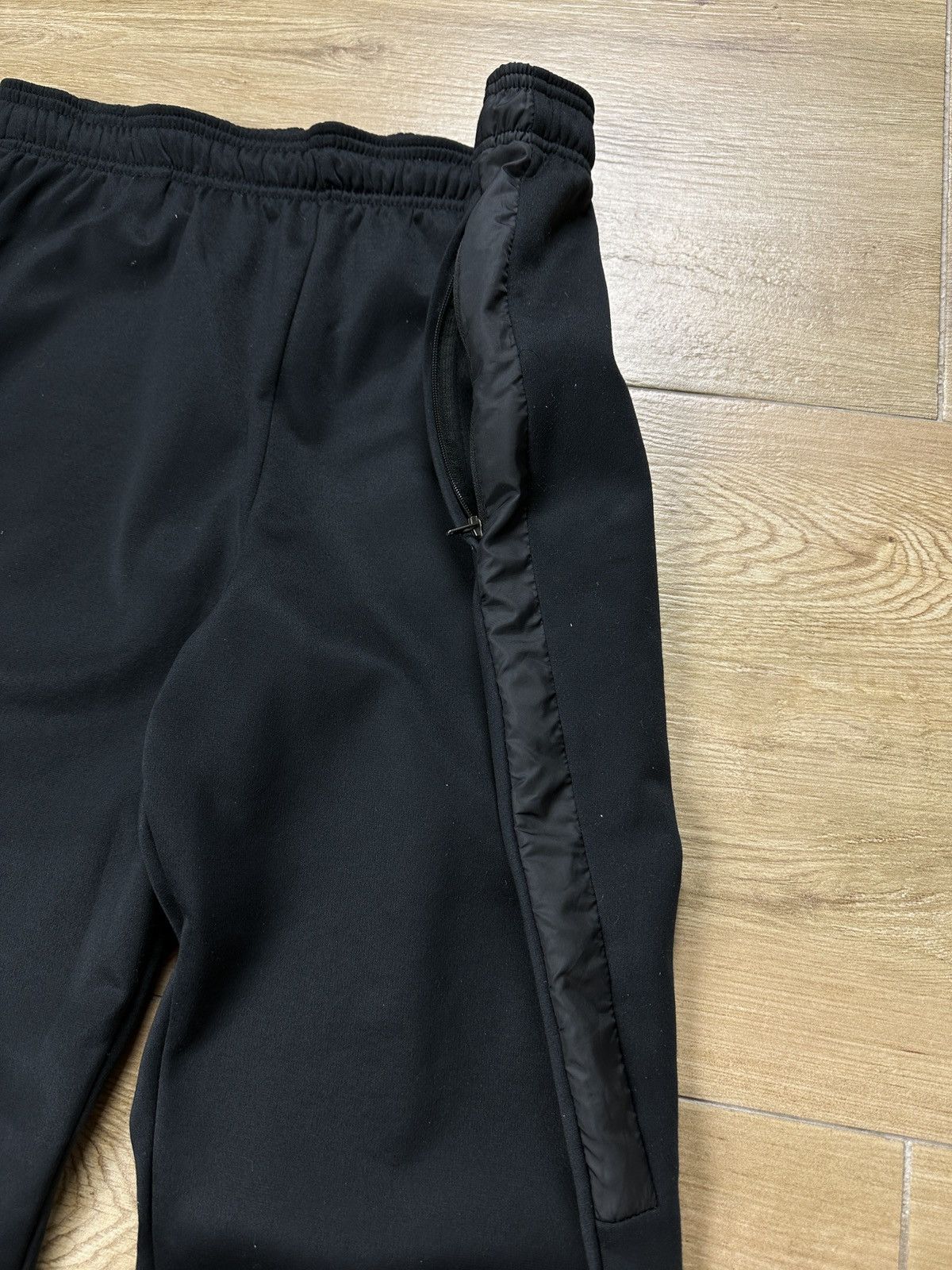 Nike × Vintage Y2K Nike Dri-Fit Track Pants Reflective Logo Swoosh Size US 34 / EU 50 - 7 Thumbnail