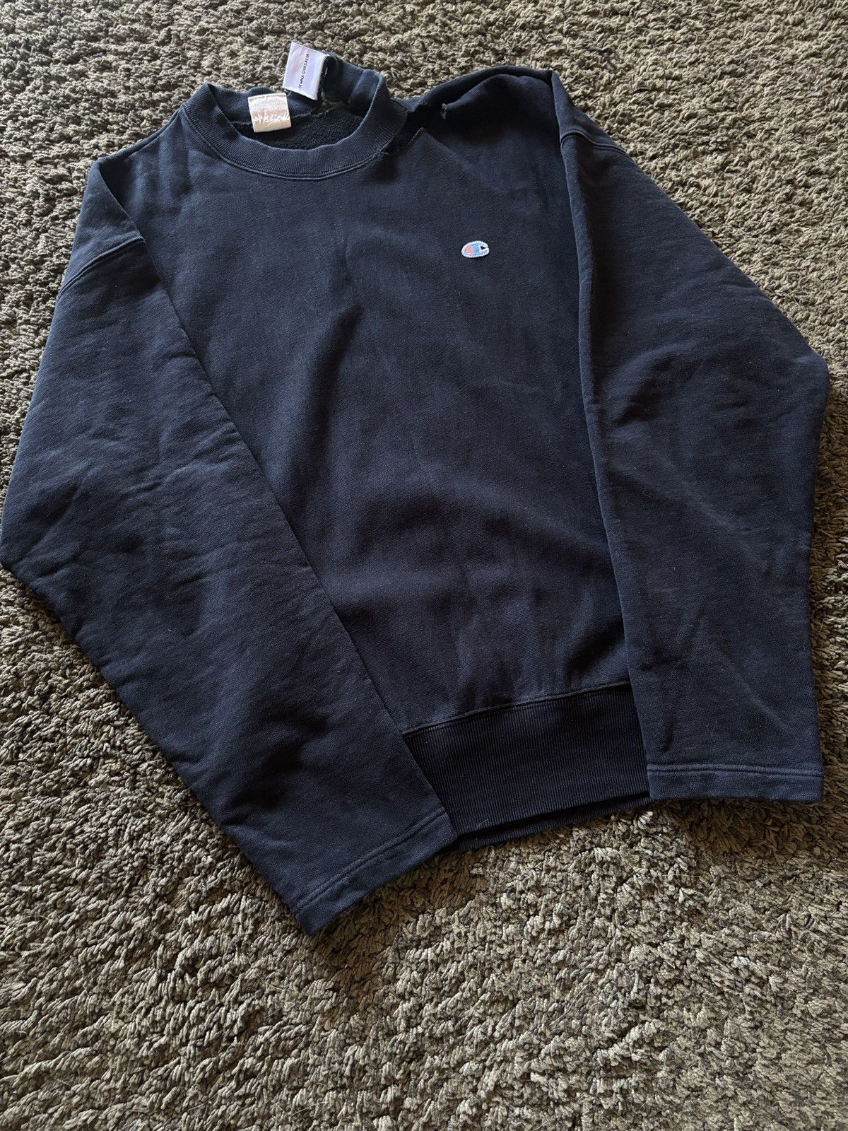 Champion × Vetements SS17 Vetements x Champion Cut Out Oversized Crewneck Size US XS / EU 42 / 0 - 2 Thumbnail