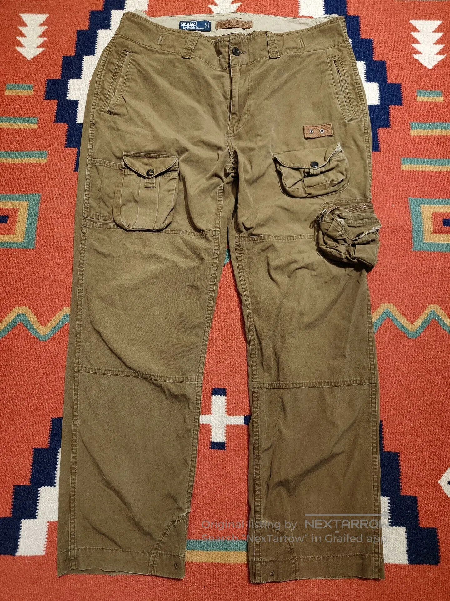 VINNY's Vintage Polo Ralph Lauren Cargo Pants. Size US 38 / EU 54 - 8 Thumbnail