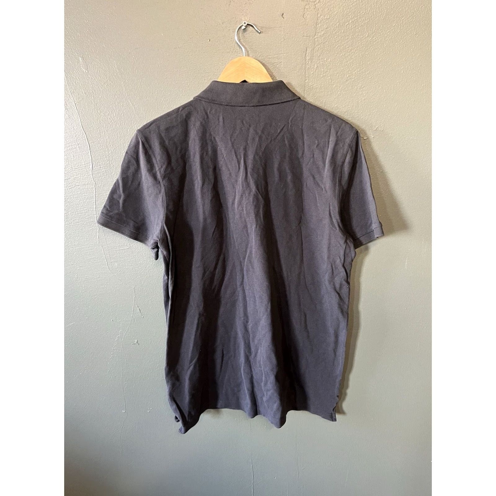 Hugo Boss HUGO BOSS Polo Shirt Mens Black Short Sleeve Size L Regular Fit Cotton Size US L / EU 52-54 / 3 - 2 Thumbnail