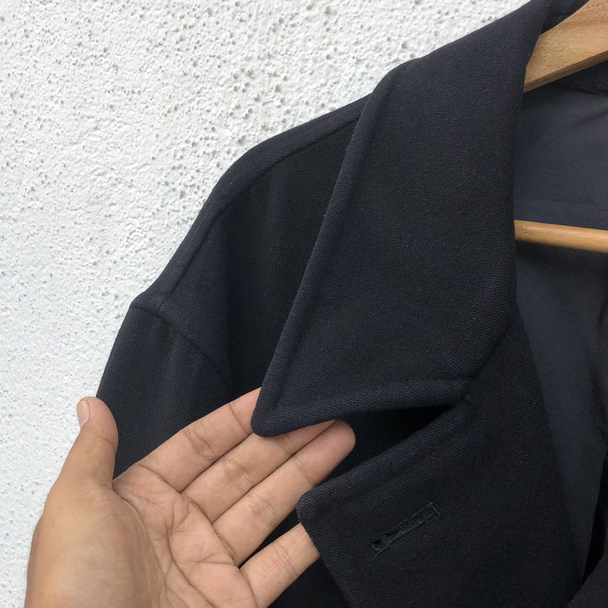 Comme des Garcons VTG 1988 COMME des GARÇONS Homme Long Peacoat Jacket Size US M / EU 48-50 / 2 - 6 Thumbnail