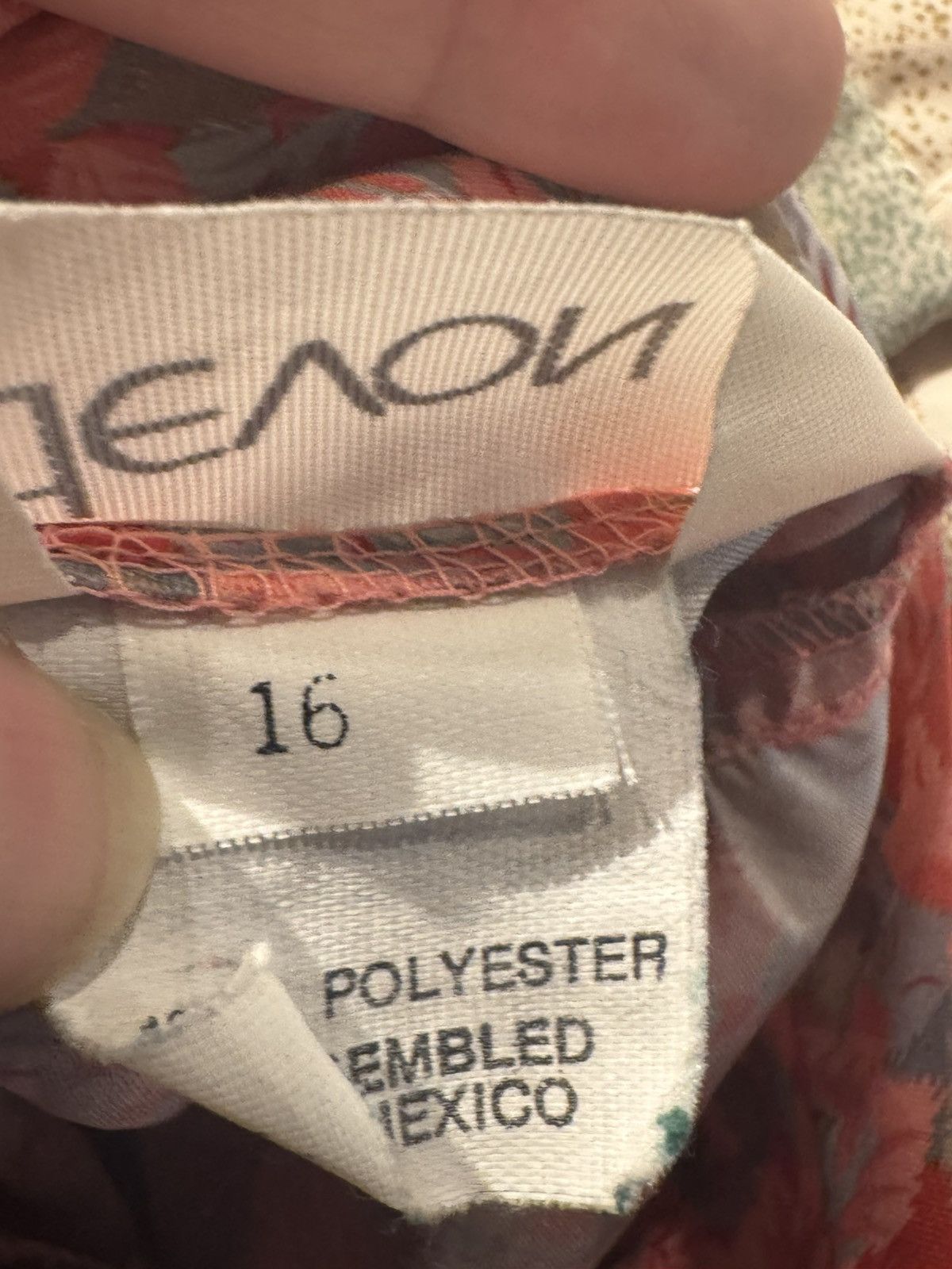 Vintage Women’s Vintage Pussycat Bow Floral Print Blouse Size XXL / US 16-18 / IT 52-54 - 6 Thumbnail