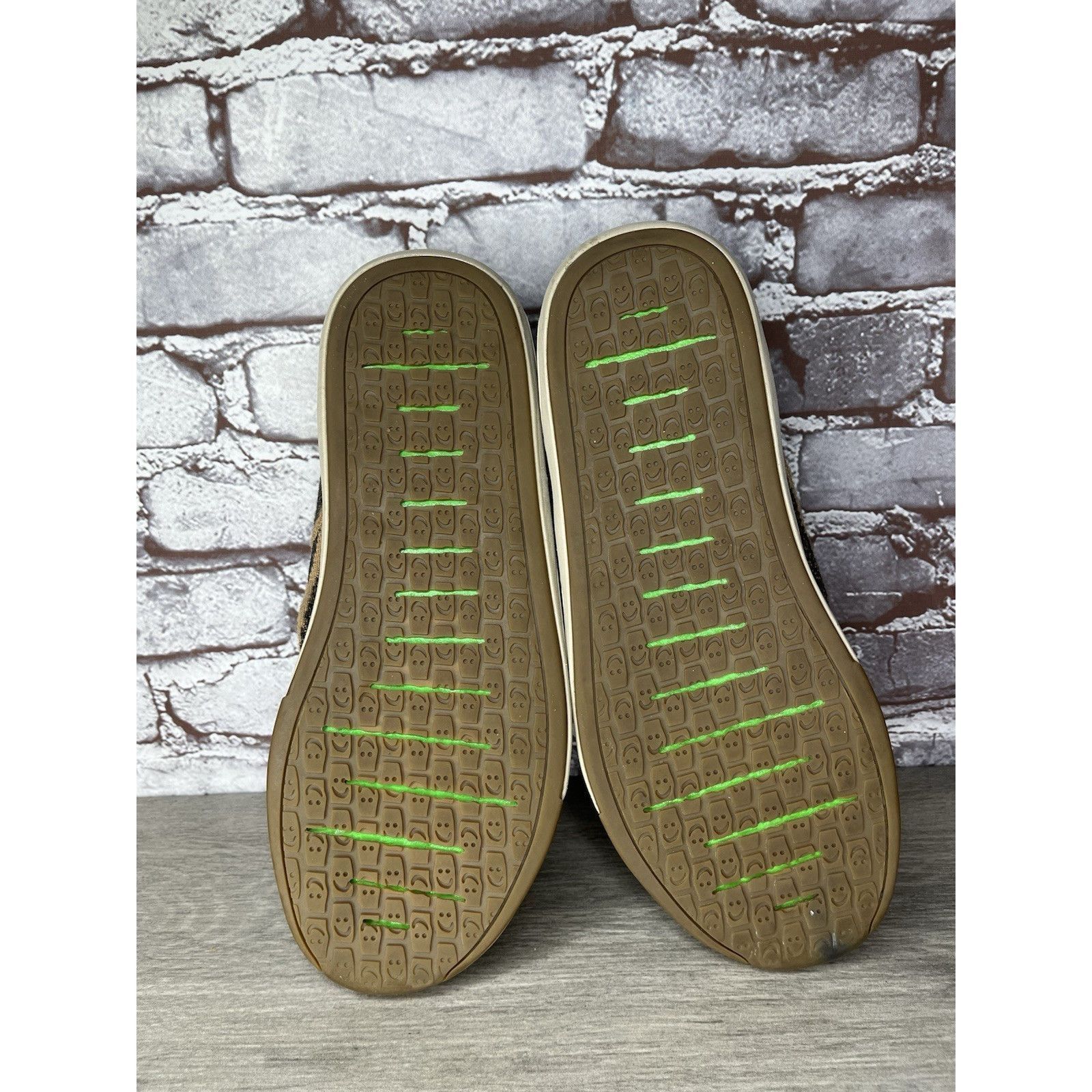 Sanuk Sanuk Chiba Quest Knit Brown Natural Fabric Slip On Shoes Me Size US 10 / EU 43 - 7 Thumbnail