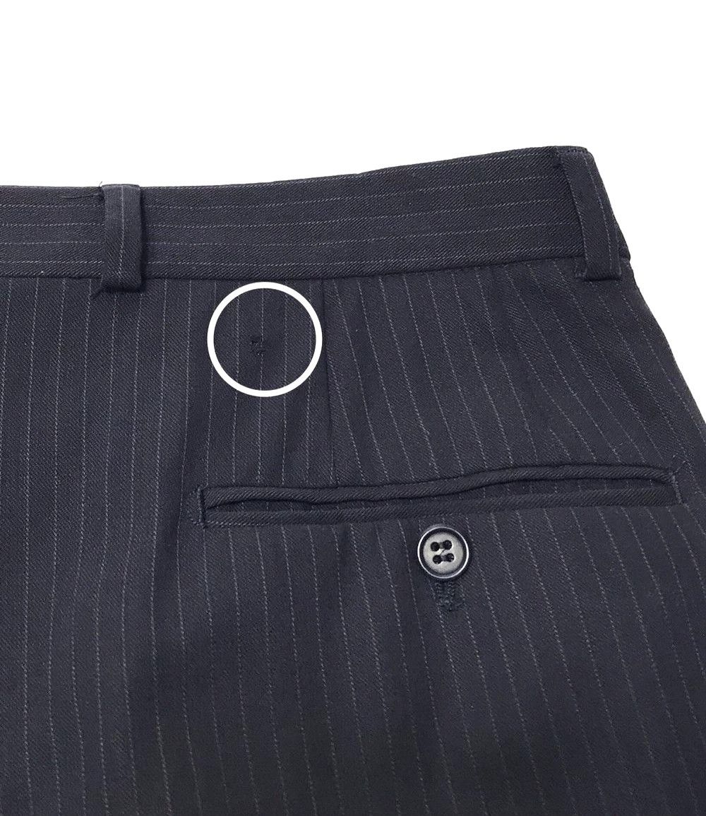 Yves Saint Laurent Yves Saint Laurent YSL Striped Wool Trousers R54 Size 54R - 9 Thumbnail