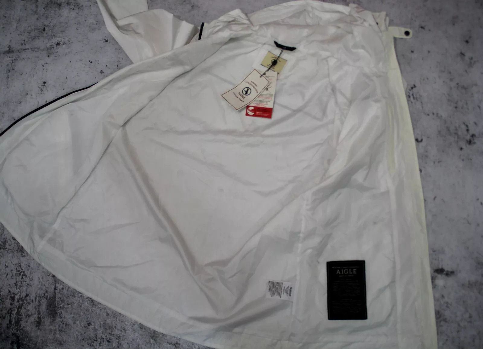 Aigle AIGLE RAIN COAT JACKET MTD WHITE Size M / US 6-8 / IT 42-44 - 8 Thumbnail
