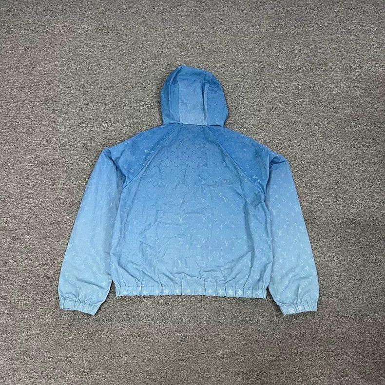 Louis Vuitton Louis Vuitton Sky Blue Hooded Jacket-2507 Size US M / EU 48-50 / 2 - 2 Thumbnail