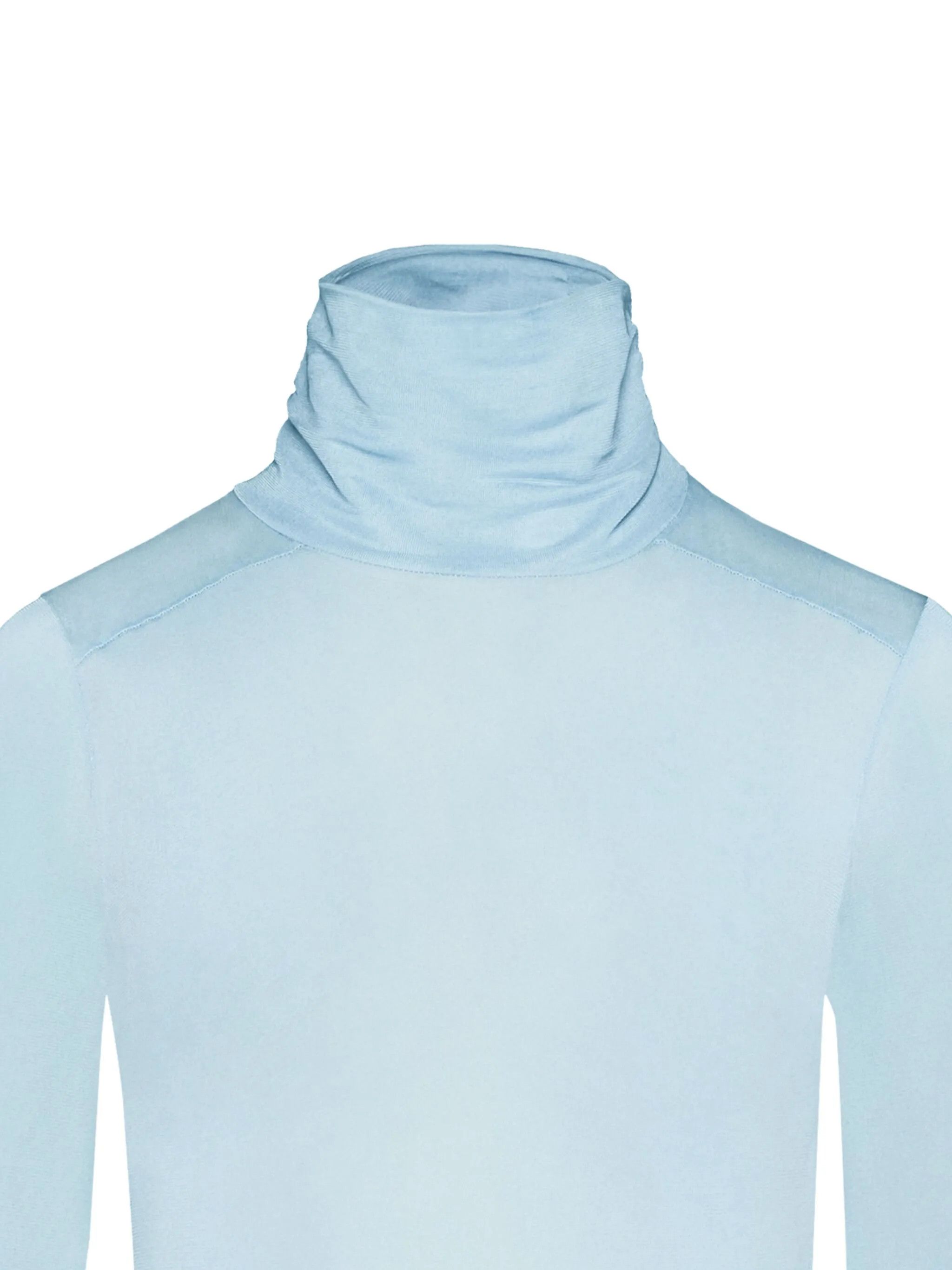 Maison Margiela o1mle0426 Four Sttch Bodysuit in Light Blue Size XS / US 0-2 / IT 36-38 - 2 Thumbnail