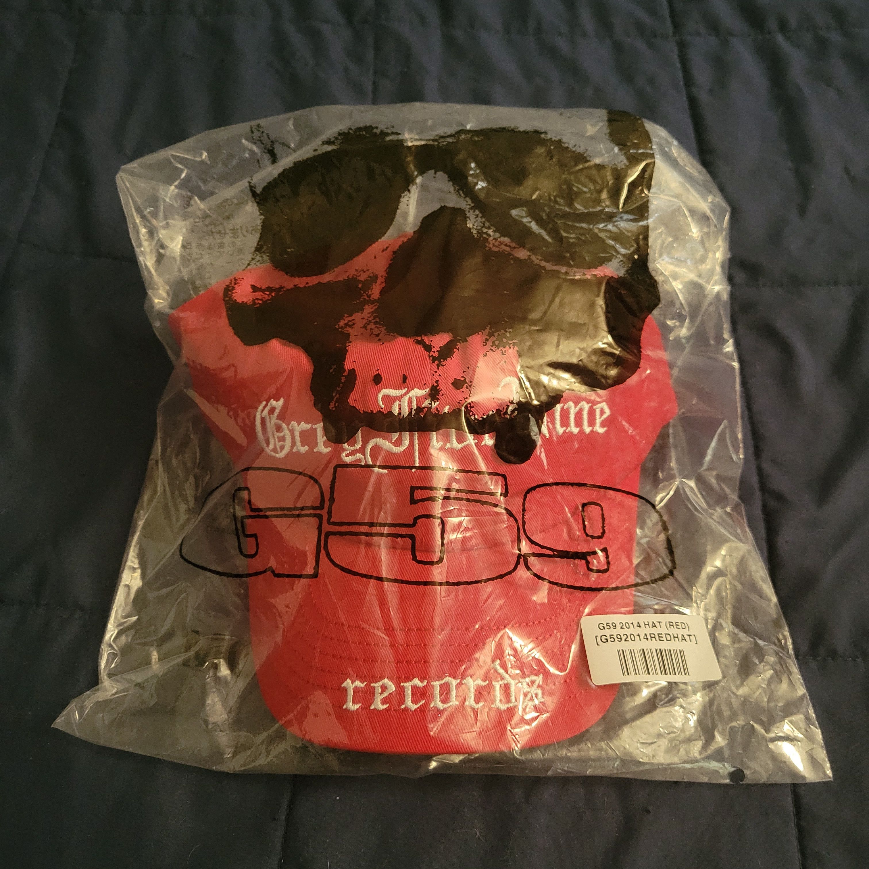 G59 Records G59 RED 2014 HAT CAP Size ONE SIZE - 1 Thumbnail