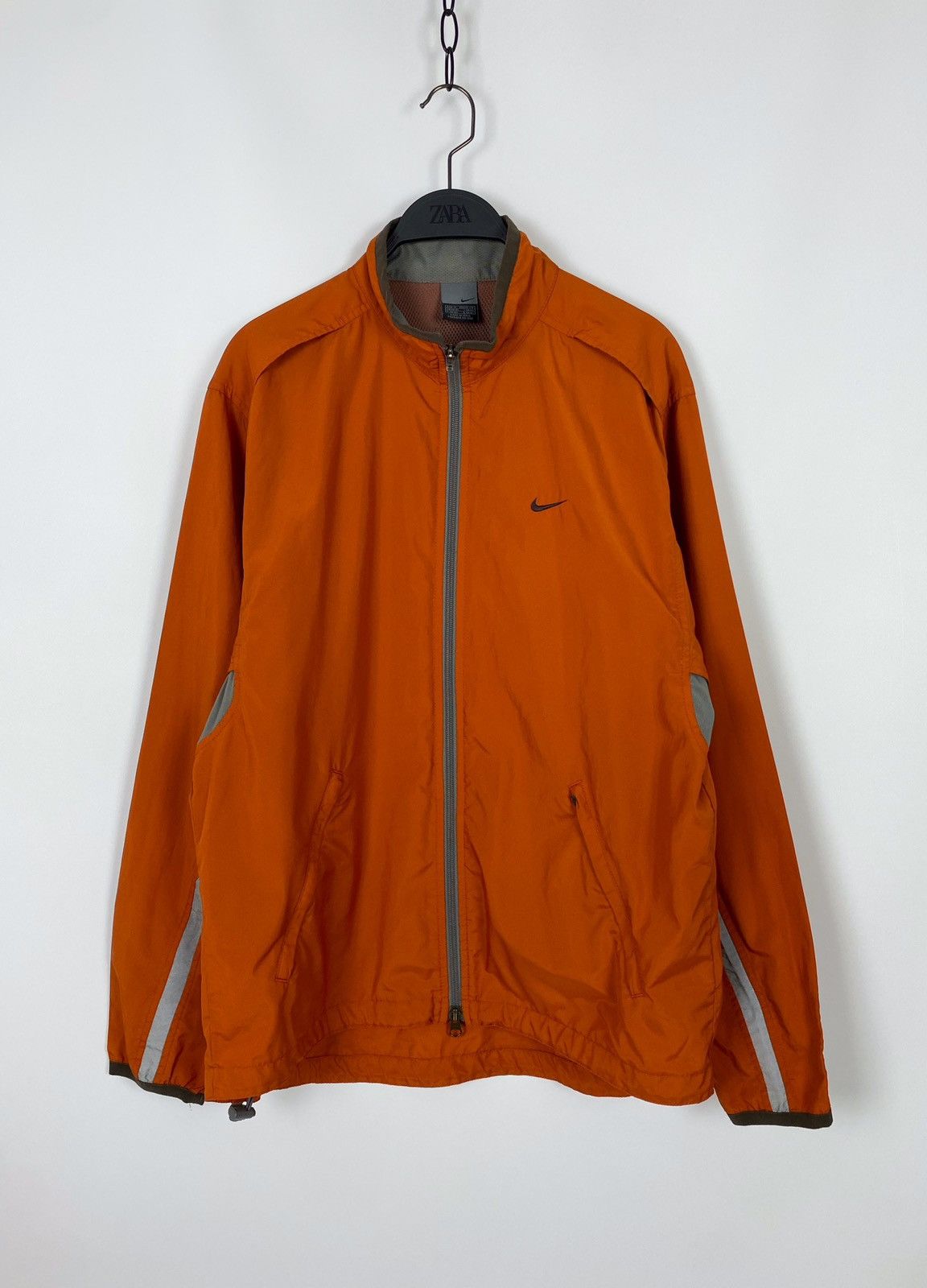 Vintage Y2K Vintage Nike Mini Swoosh Reflective Light Jacket Size US M / EU 48-50 / 2 - 1 Thumbnail
