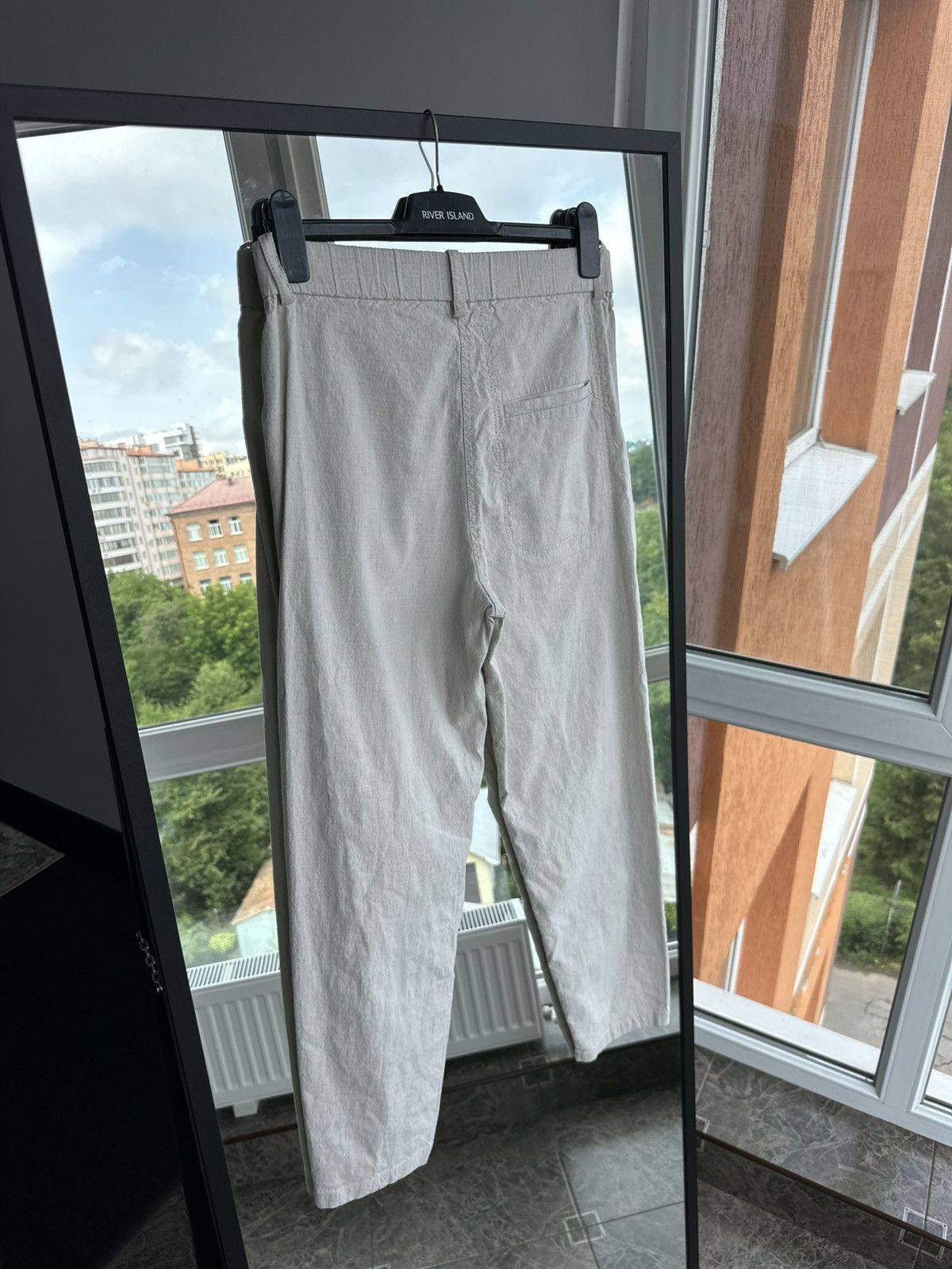 Annette Gortz Annette Görtz Beige Linen Blend Trousers Size 34 Minimalist Size 25" / US 0 / IT 36 - 6 Thumbnail