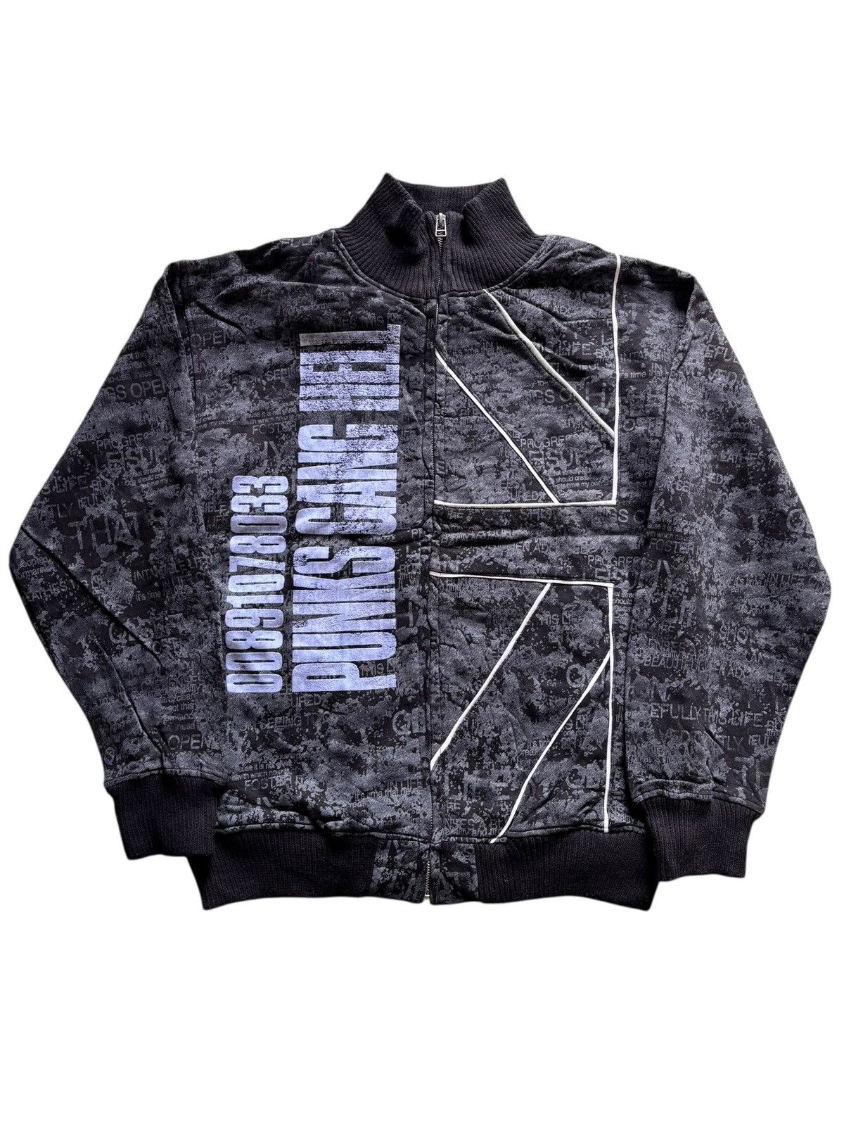 20471120 🔥PUNK GANG HELL 20471120 Lgb Style Poem Sweater Jacket Size US M / EU 48-50 / 2 - 10 Thumbnail