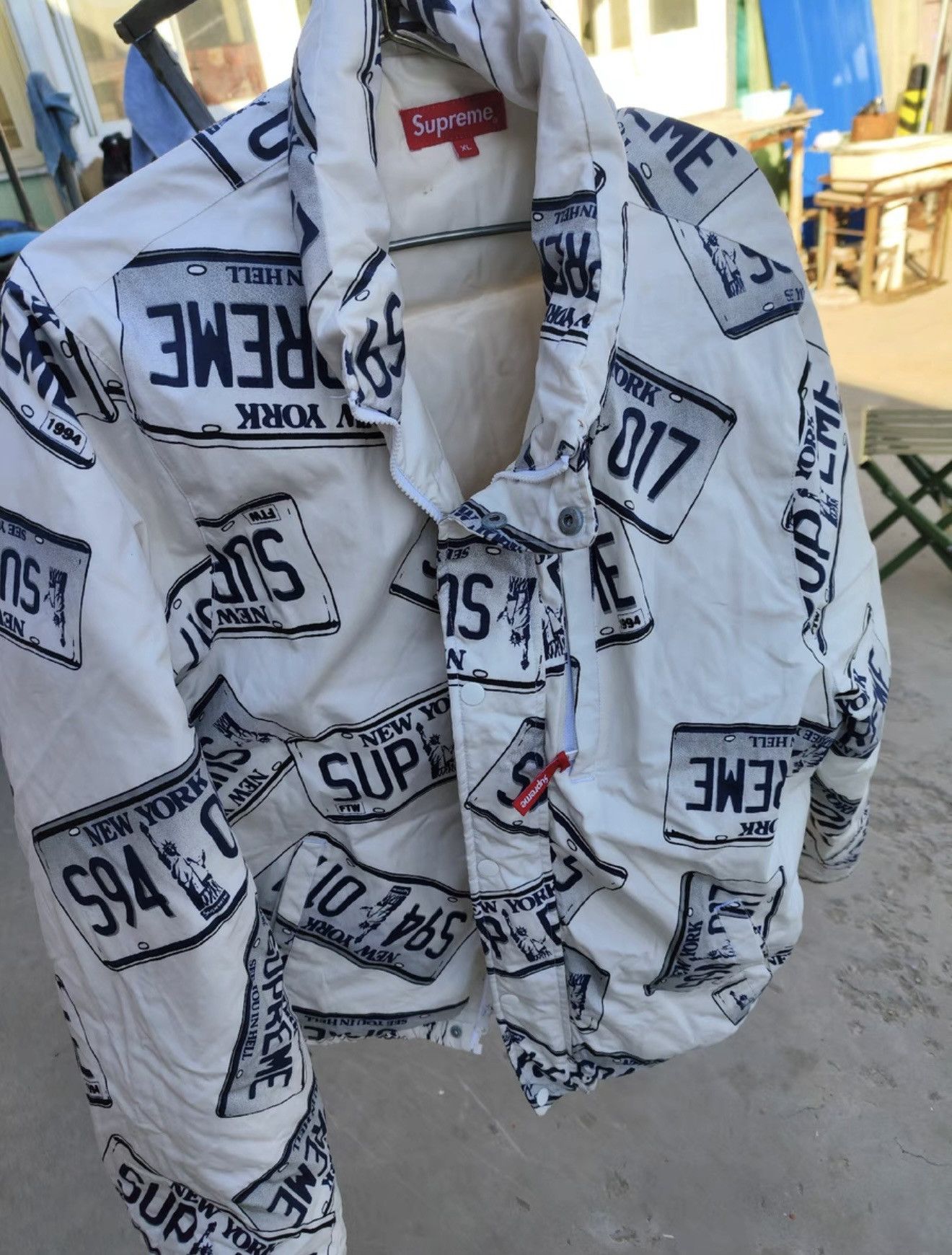 Supreme Supreme license puffy Jacket Size US XL / EU 56 / 4 - 1 Thumbnail