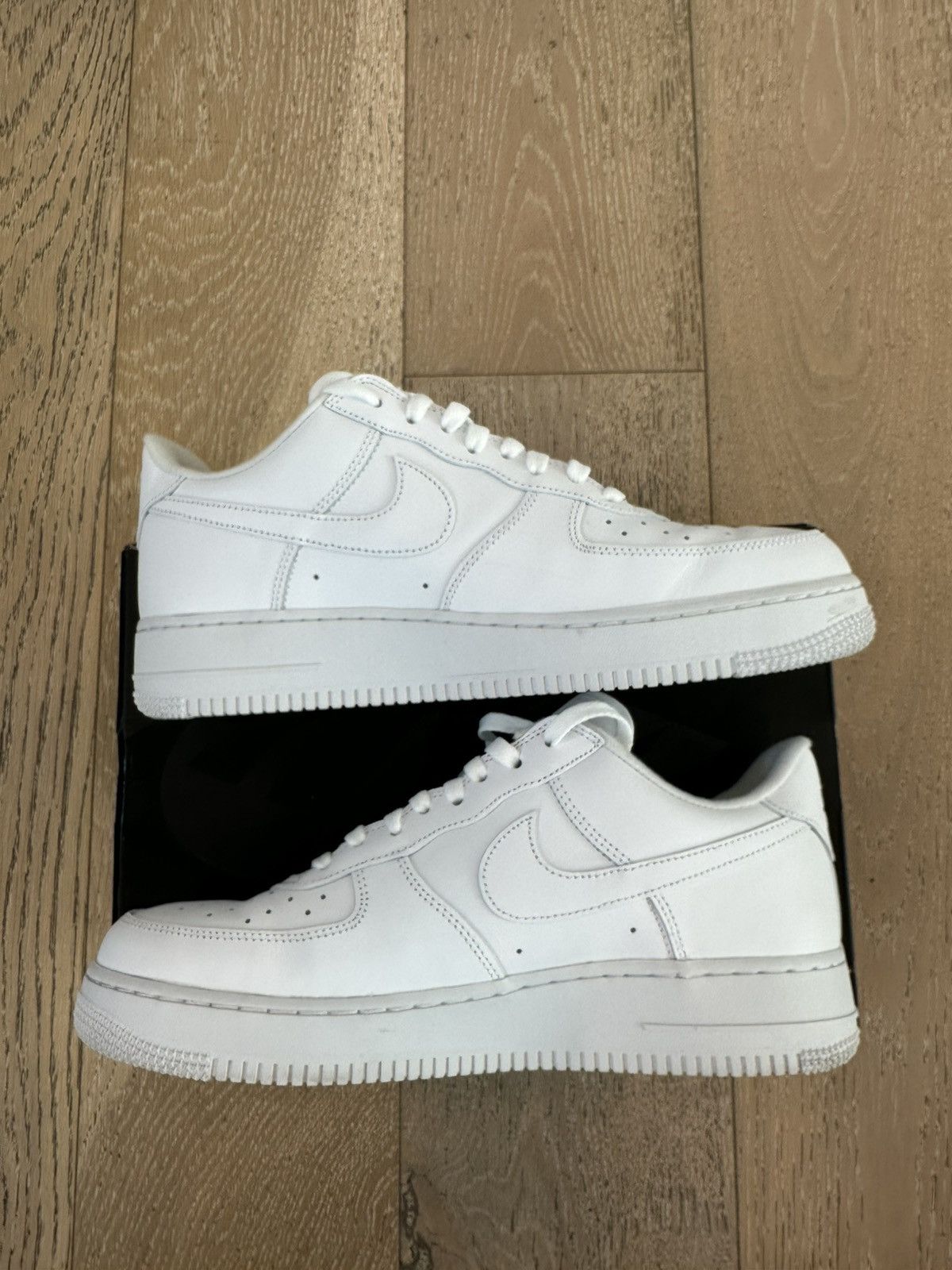 Nike × Supreme Nike Air Force 1 Low Supreme White Size US 10.5 / EU 43-44 - 5 Thumbnail