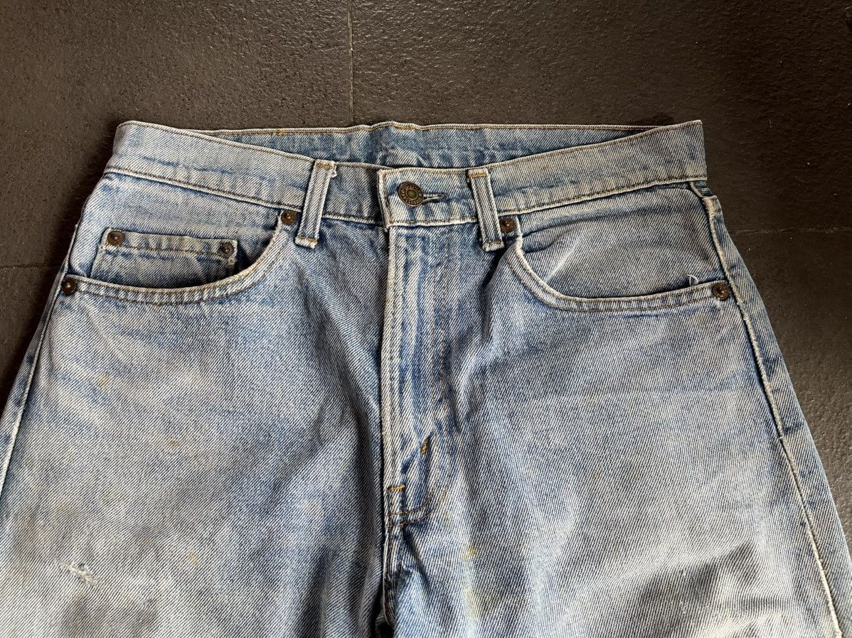 Levi's Vintage Levi’s 80’s 505 Distressed Faded Blue Size US 30 / EU 46 - 5 Thumbnail