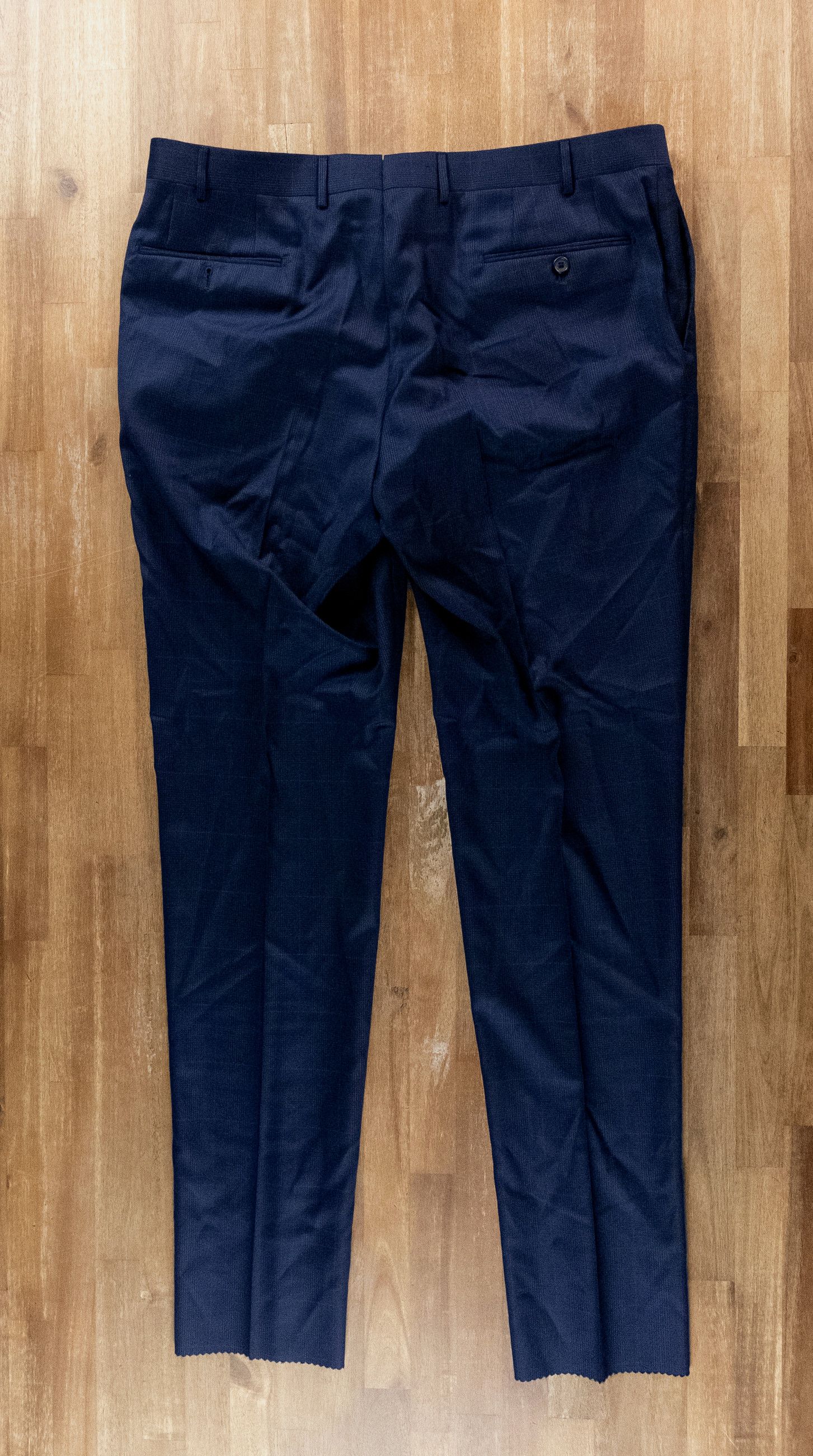 Corneliani CORNELIANI blue glenplaid wool pants Size 40 US / 56 IT Size US 40 / EU 56 - 7 Thumbnail