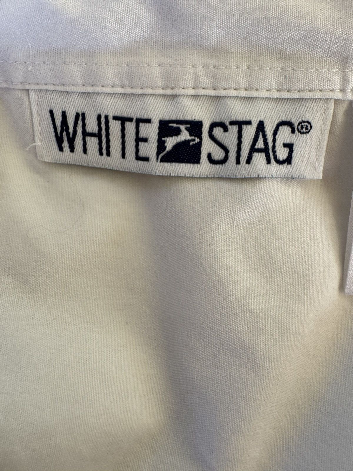 Vintage White Stag women’s L floral embroidered pleated button up Size L / US 10 / IT 46 - 2 Thumbnail