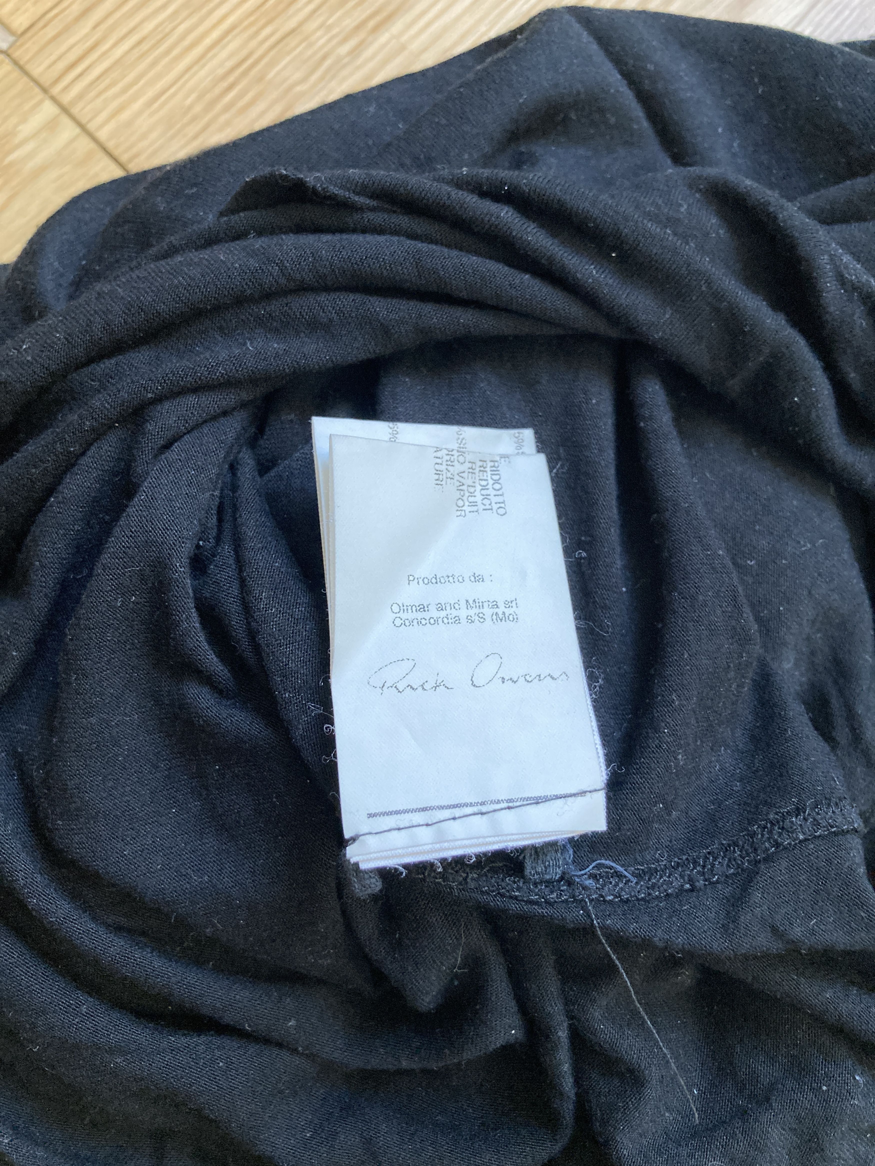 Rick Owens S/S 09 "STRUTTER" Silk & Viscose T-Shirt Rick Owens L Size US L / EU 52-54 / 3 - 16 Thumbnail