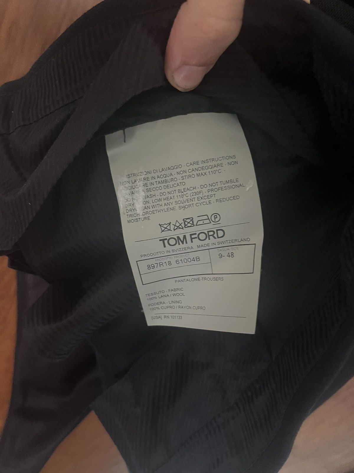 Tom Ford Tom Ford navy double breasted suit uk 36/it 46 w32 Size 36R - 14 Thumbnail
