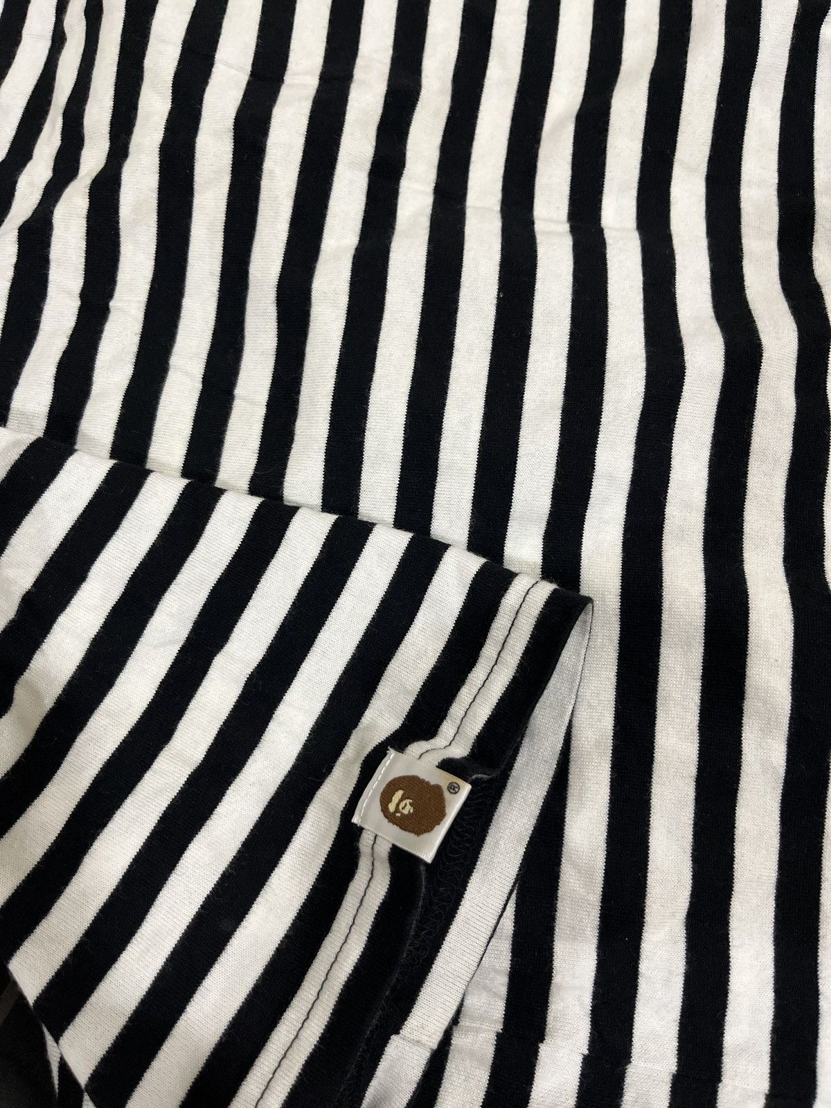 Bape Bape x DSMG Striped Tee Size US M / EU 48-50 / 2 - 6 Thumbnail