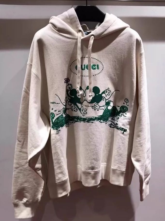 Gucci Gucci Disney Green Mickey Mouse Co-branded Cotton Mickey Sw Size US L / EU 52-54 / 3 - 6 Thumbnail