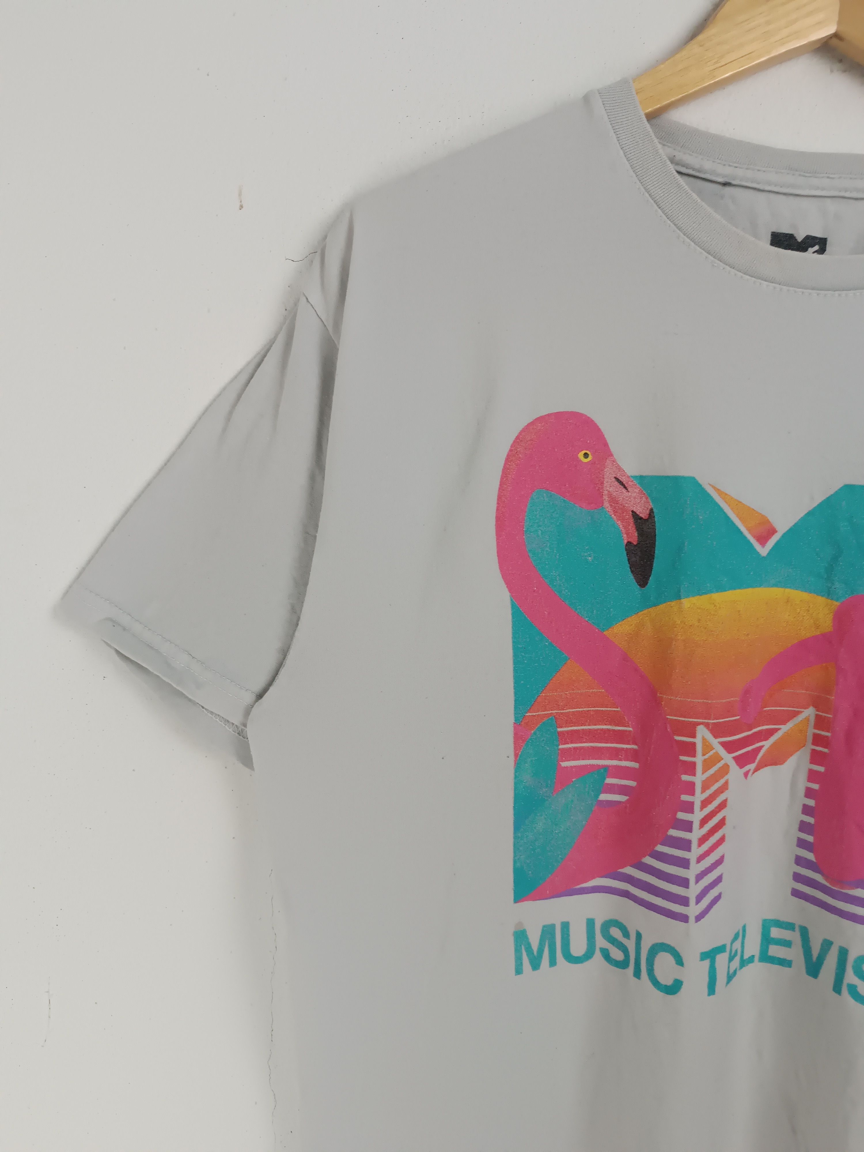 Mtv VINTAGE MTV MUSIC TELEVISION ROCK GRUNGE PUNK Y2K TEE Size US L / EU 52-54 / 3 - 5 Thumbnail