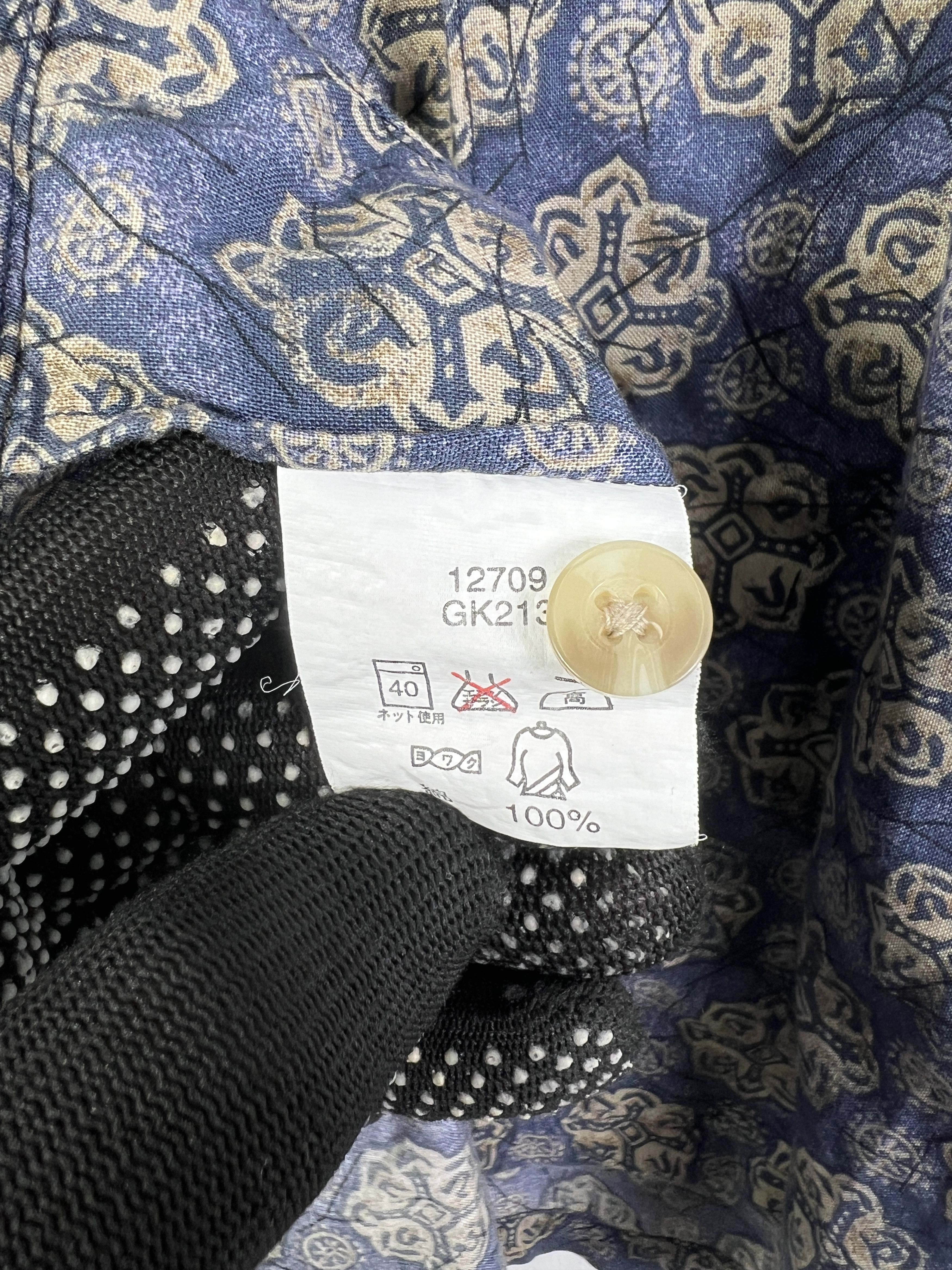 Jean × Michiko Koshino London × Vintage Michiko London Jeans Printed Shirt (M) GTMP025 Size US M / EU 48-50 / 2 - 7 Thumbnail
