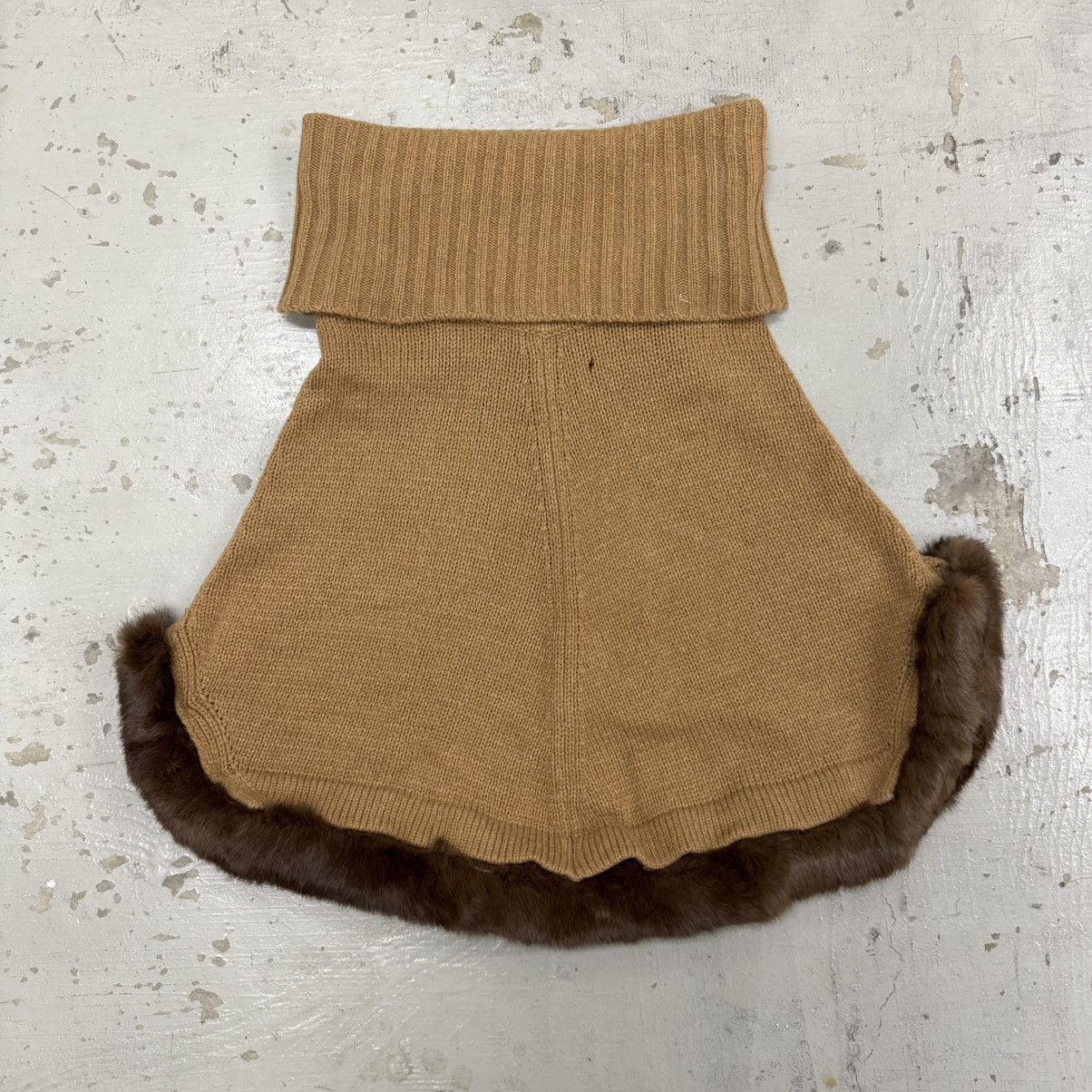 Other Estnation Knit Rabbit Fur Midi Skirt Size 30" / US 8 / IT 44 - 1 Thumbnail