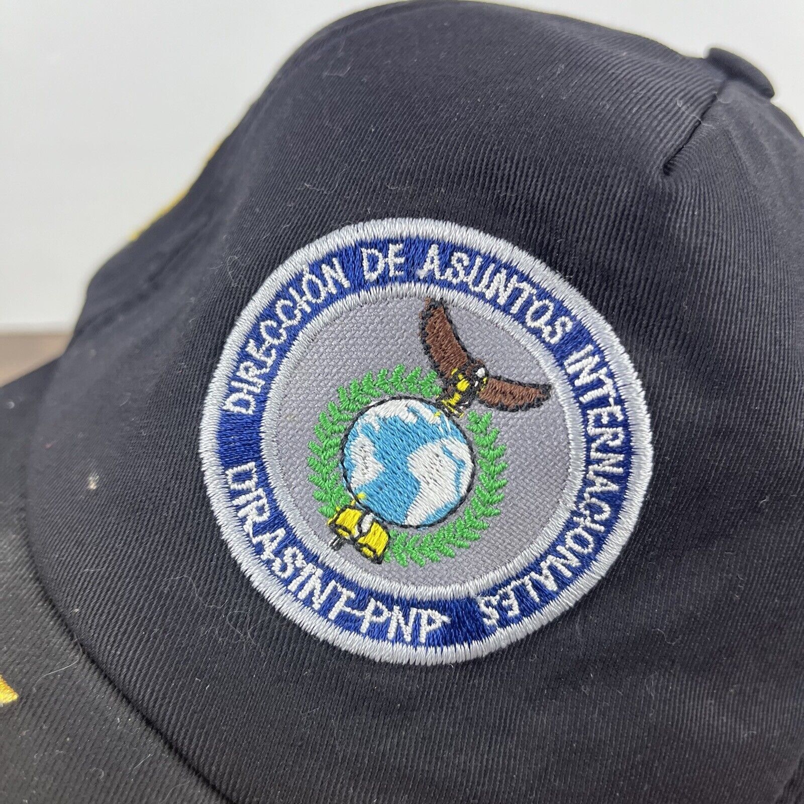 Other Direccion De Asuntos Hat Dirasint PNP Adjustable Hat Black H Size ONE SIZE - 8 Thumbnail