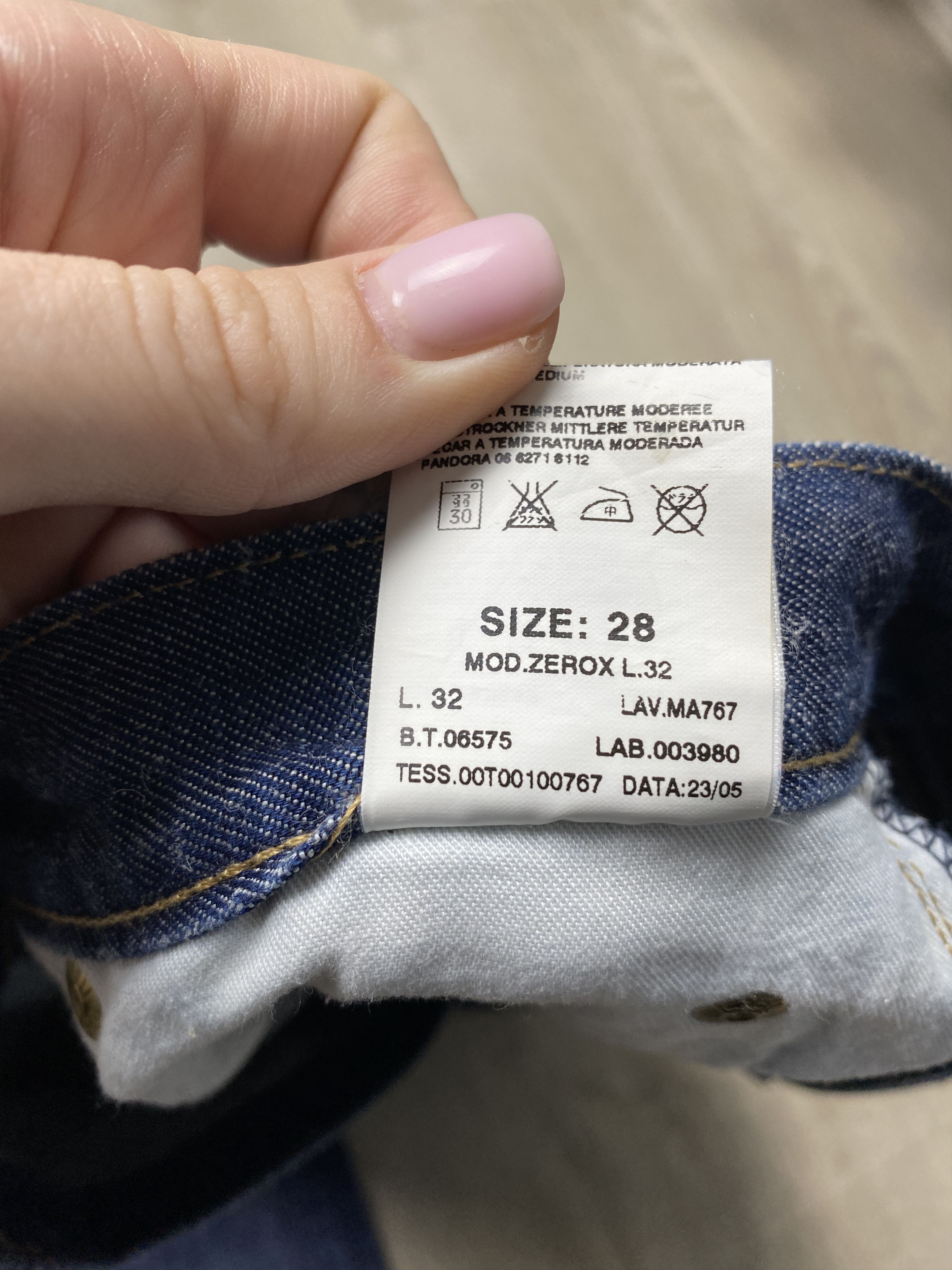 Diesel Diesel Vintage Mens Denim Cotton-Linen Pants Jeans Size US 28 / EU 44 - 12 Thumbnail