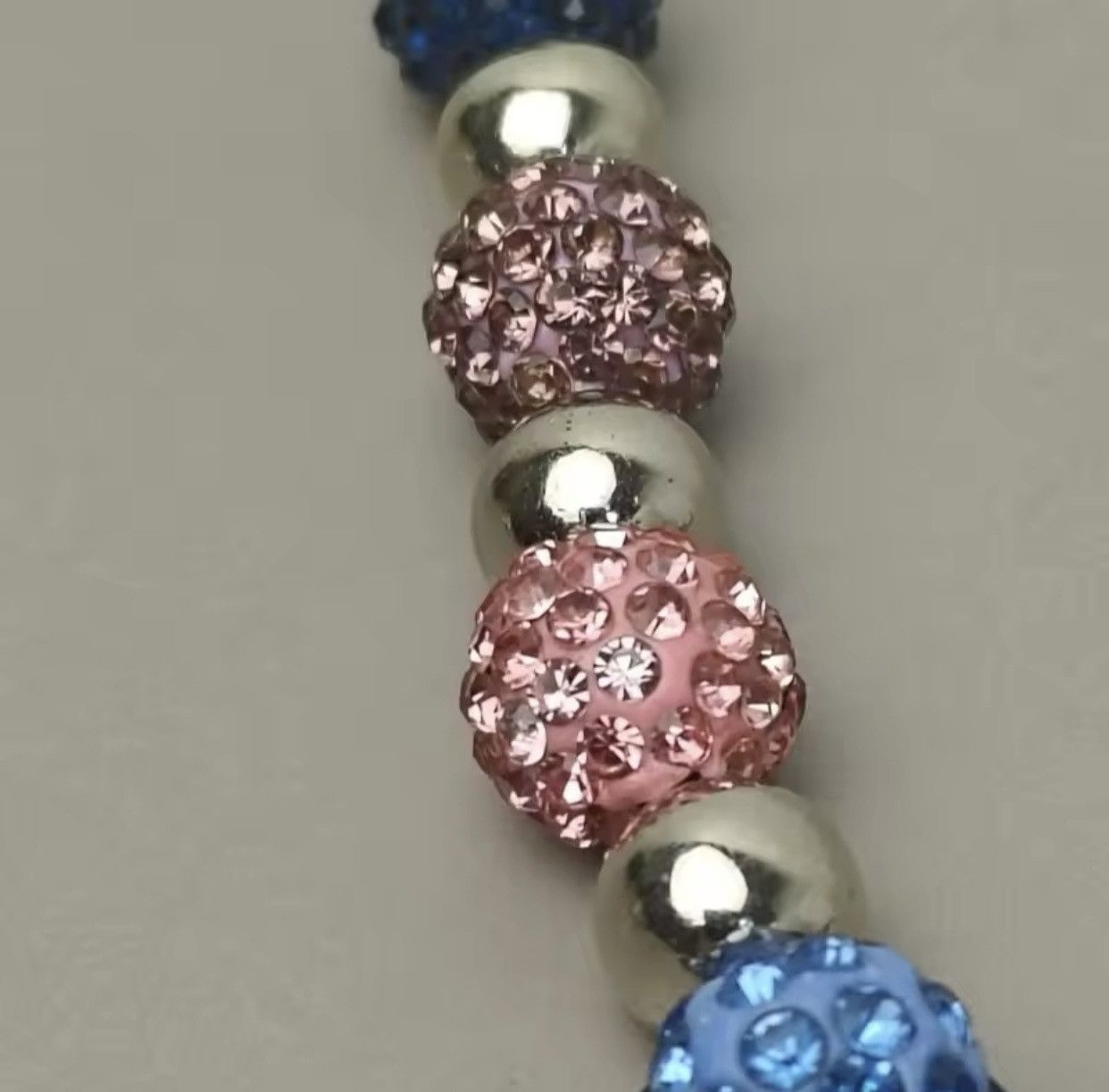 Jewelry Round Bead Rhinestone Multicolor Punk Pants Chain Size ONE SIZE - 5 Thumbnail