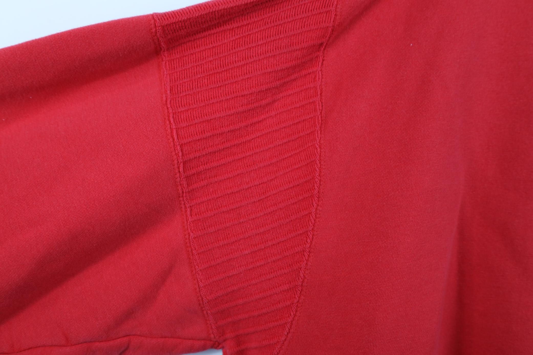Starter Vintage 90s Starter Faded Boxy Fit Crewneck Sweatshirt Red Size US L / EU 52-54 / 3 - 8 Thumbnail