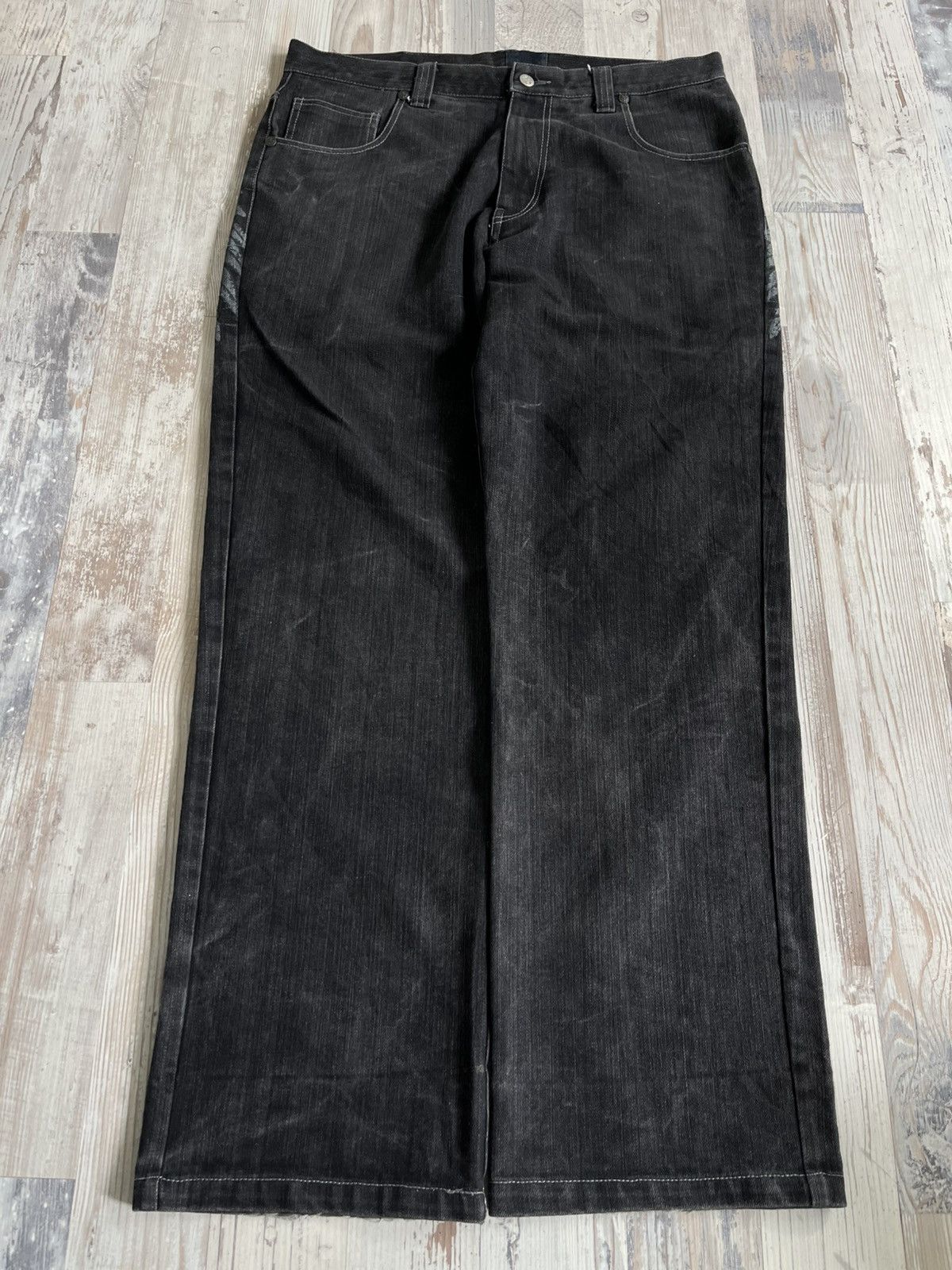 Vintage Raw Blue jeans Size US 34 / EU 50 - 3 Thumbnail