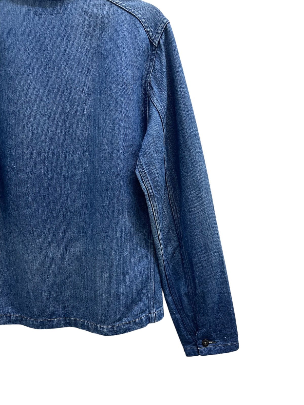 Blue Blue Japan Vintage Blue Blue Faded Denim Jacket Size US S / EU 44-46 / 1 - 9 Thumbnail