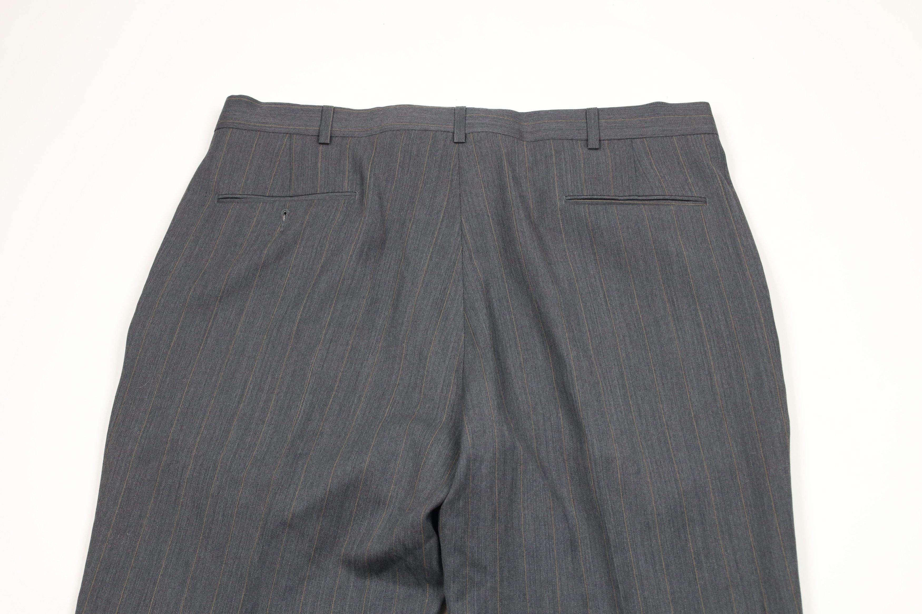 Vintage Vintage 90s Streetwear Worsted Wool Wide Leg Chino Pants Size US 38 / EU 54 - 12 Thumbnail