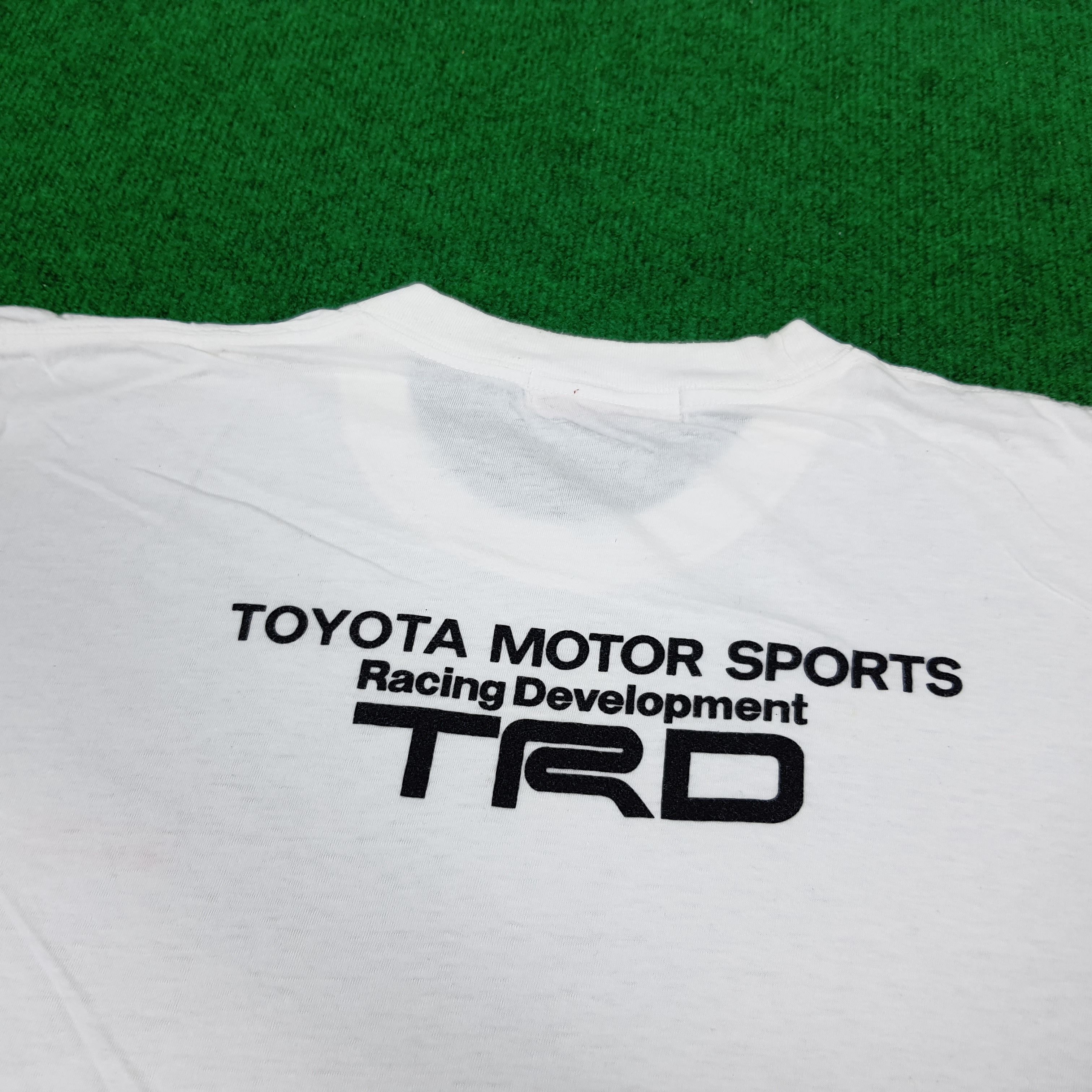 Japanese Brand Vintage TRD Toyota Motorsports Racing Team T-shirt Size US M / EU 48-50 / 2 - 2 Thumbnail