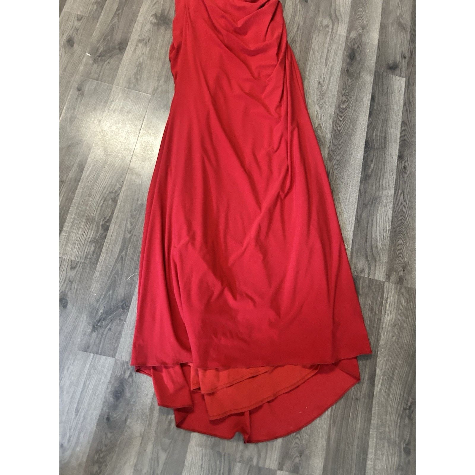 Other J asz Couture size 4 red Strappy Open Side & back Gem Dress Size S / US 4 / IT 40 - 5 Thumbnail