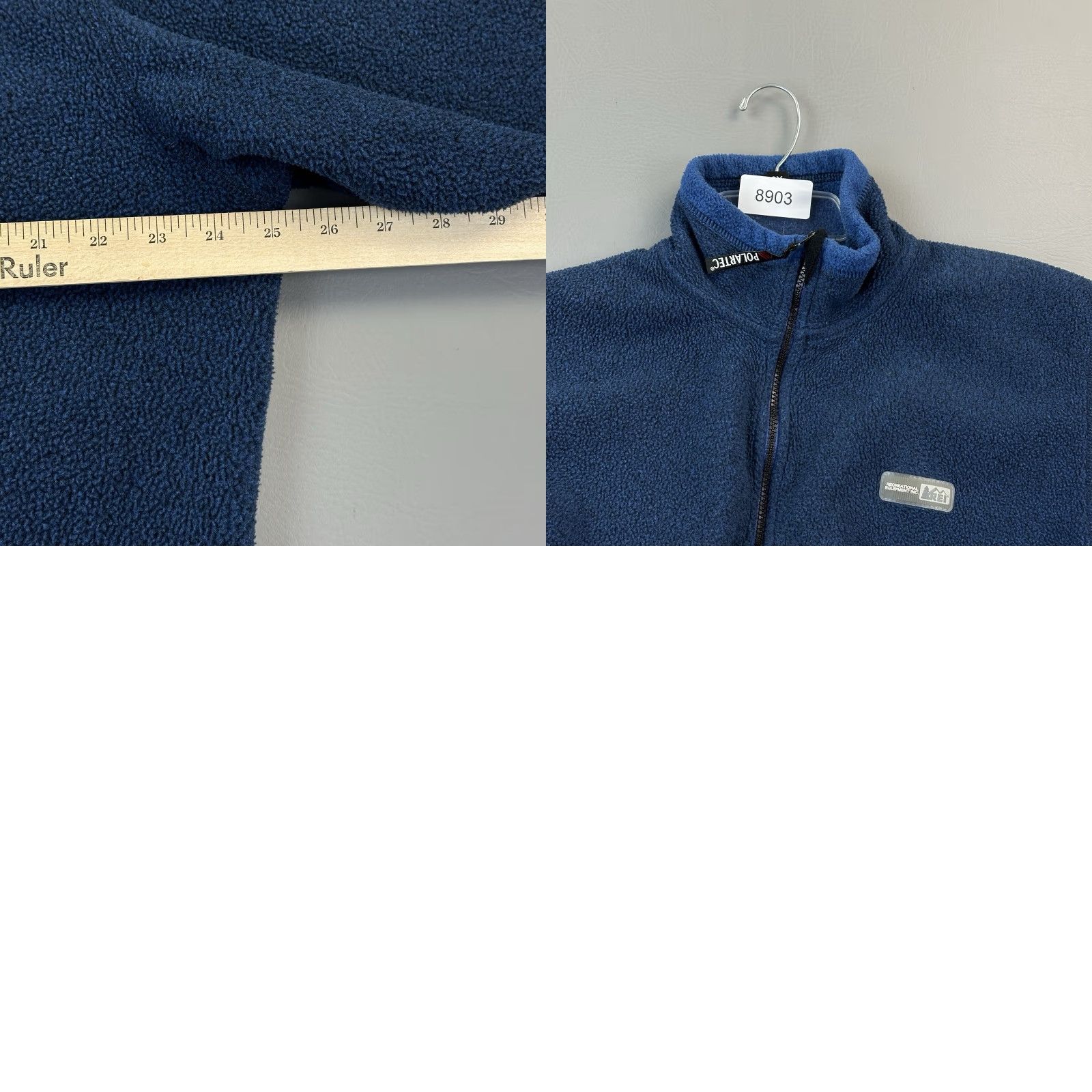 Vintage VINTAGE REI Jacket Mens Large Blue Polartec Fleece Full Zip Outdoor Hiking Y2K Size US L / EU 52-54 / 3 - 10 Thumbnail