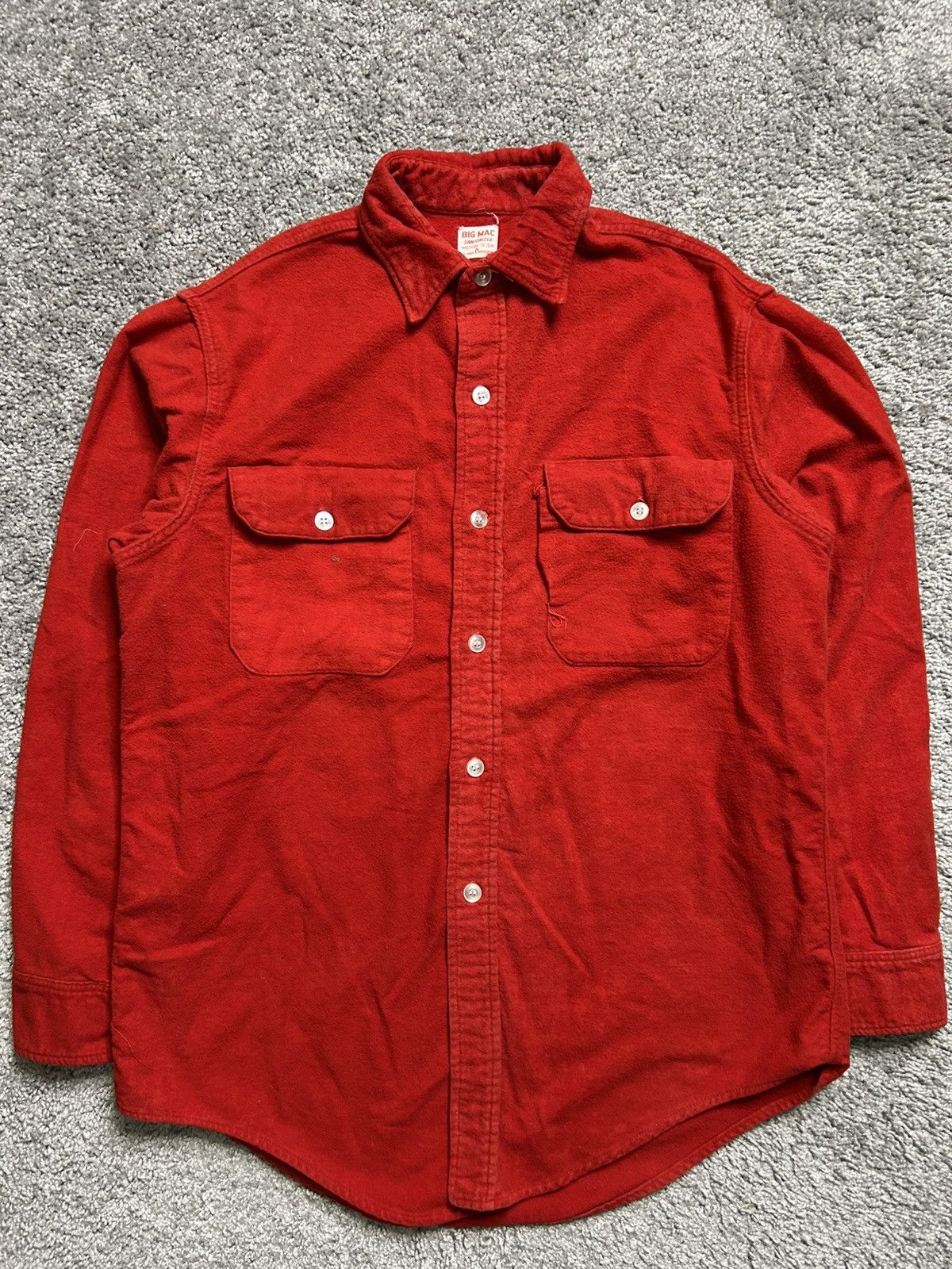 Big Mac × Vintage Vintage 60s/70s Big Mac Penney’s Sanfordized Button Up Shirt Size US M / EU 48-50 / 2 - 1 Thumbnail