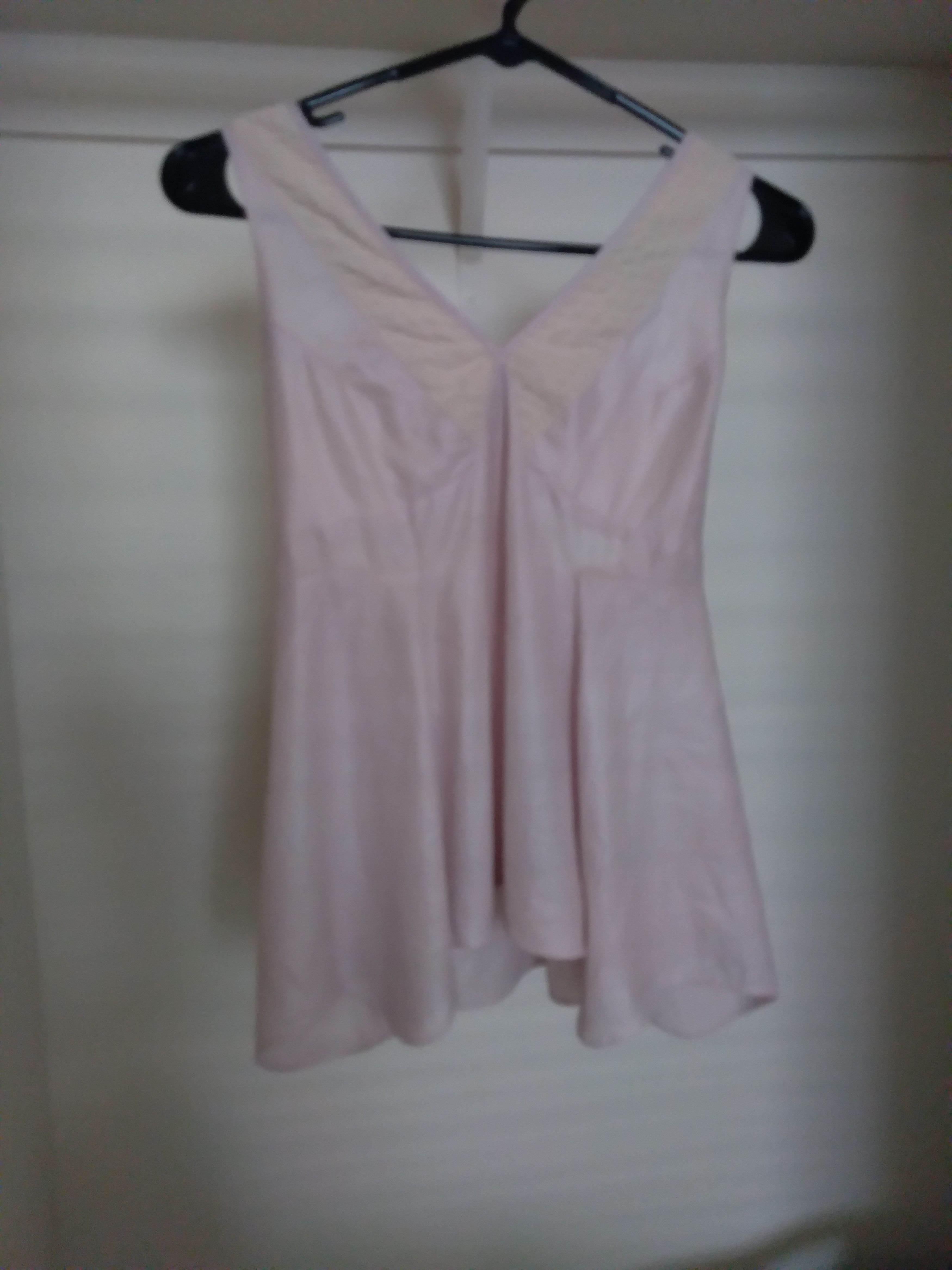 Diesel Diesel Champagne Pink and Cream Tank Top with Halter Back Size XXS / US 00 / IT 34 - 1 Thumbnail
